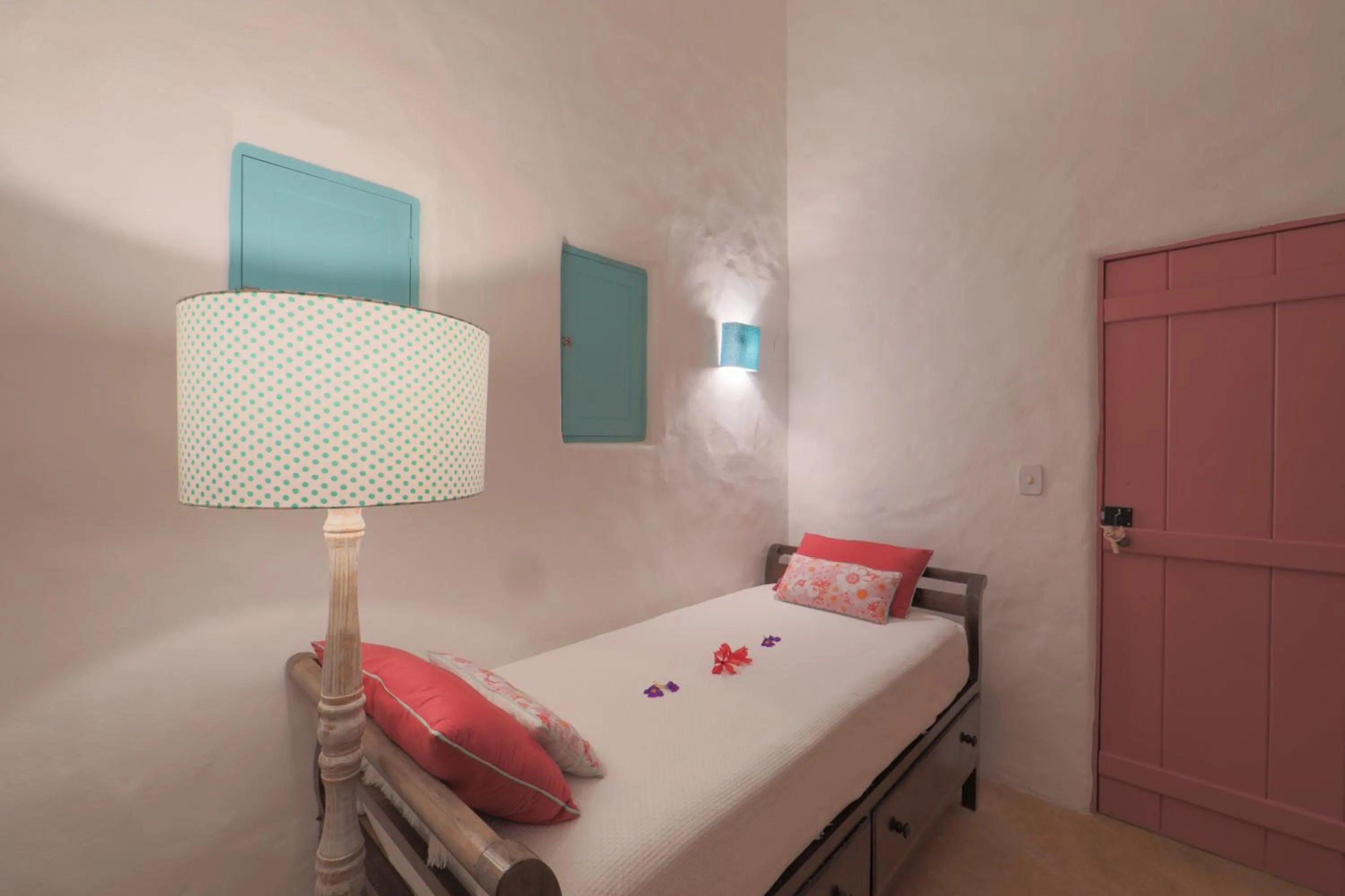 Bed in Pousada Patacho