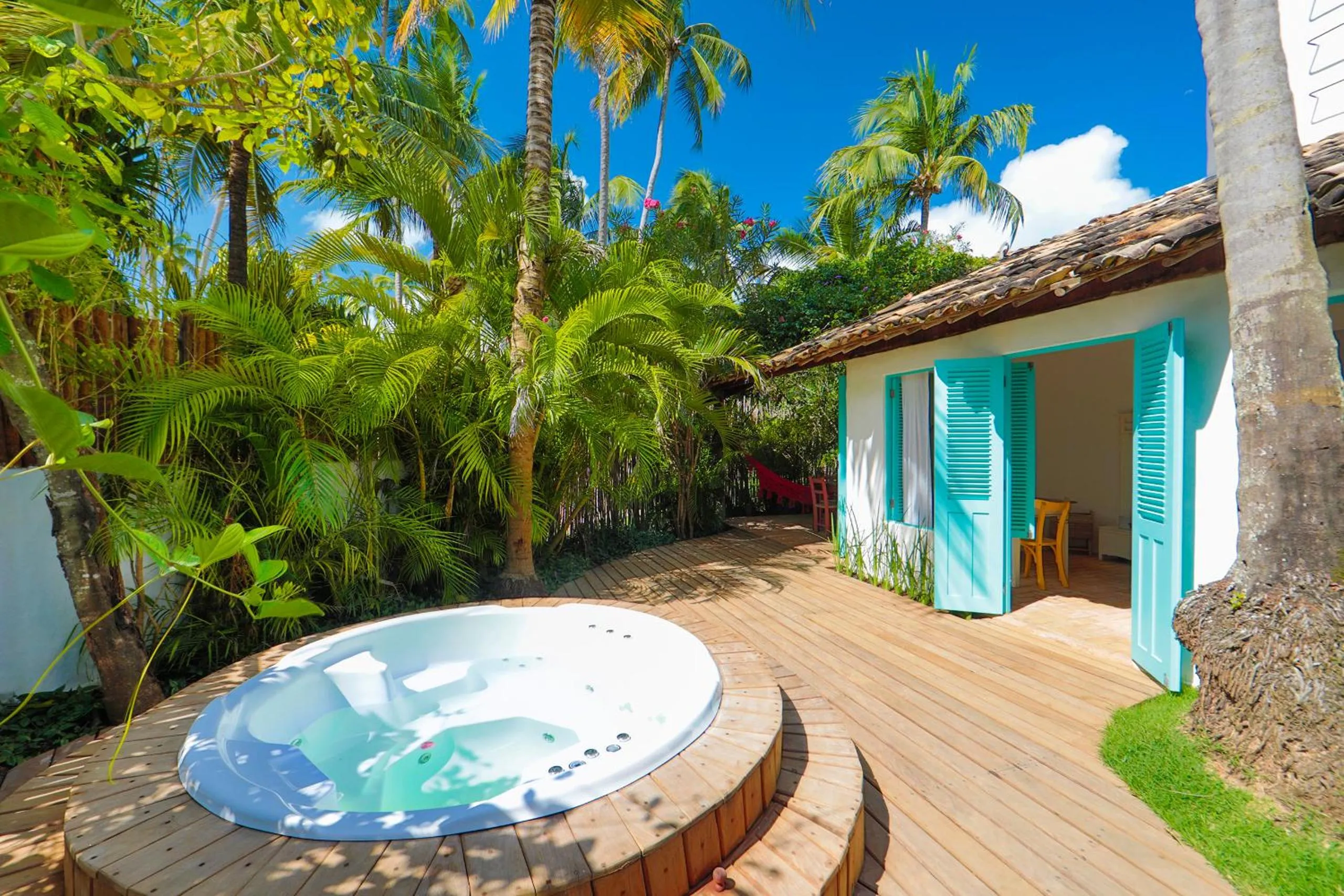 Patio in Pousada Patacho