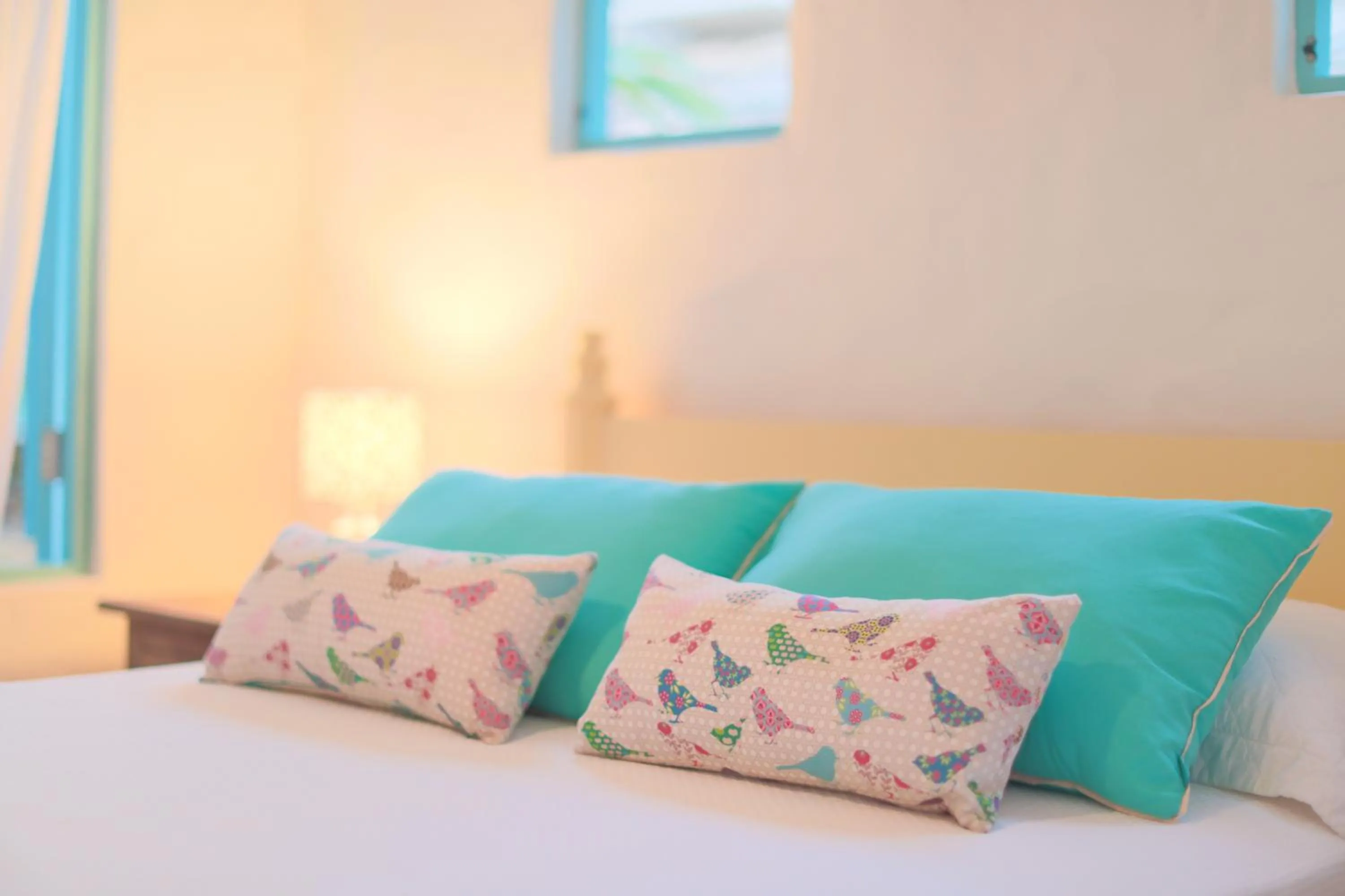 Bed in Pousada Patacho