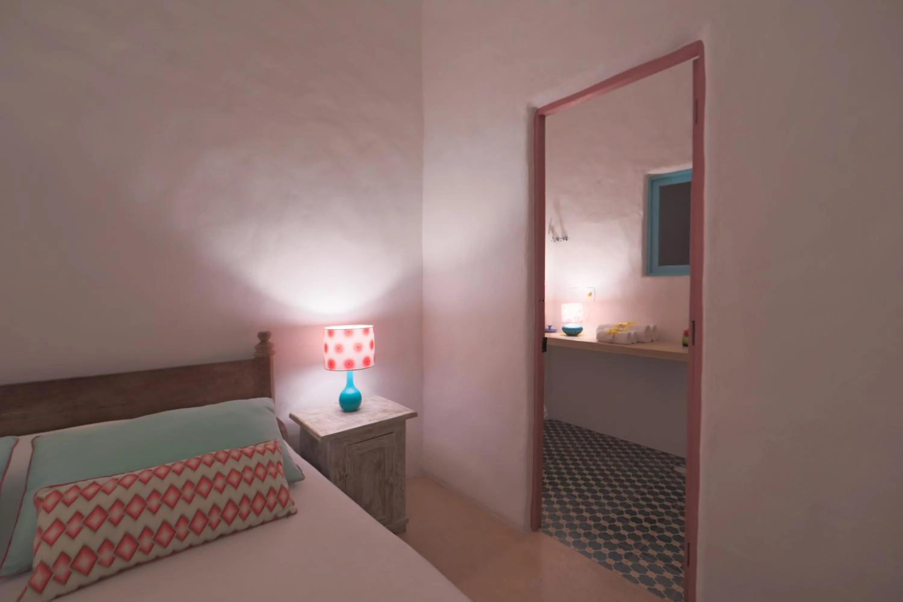 Bed in Pousada Patacho