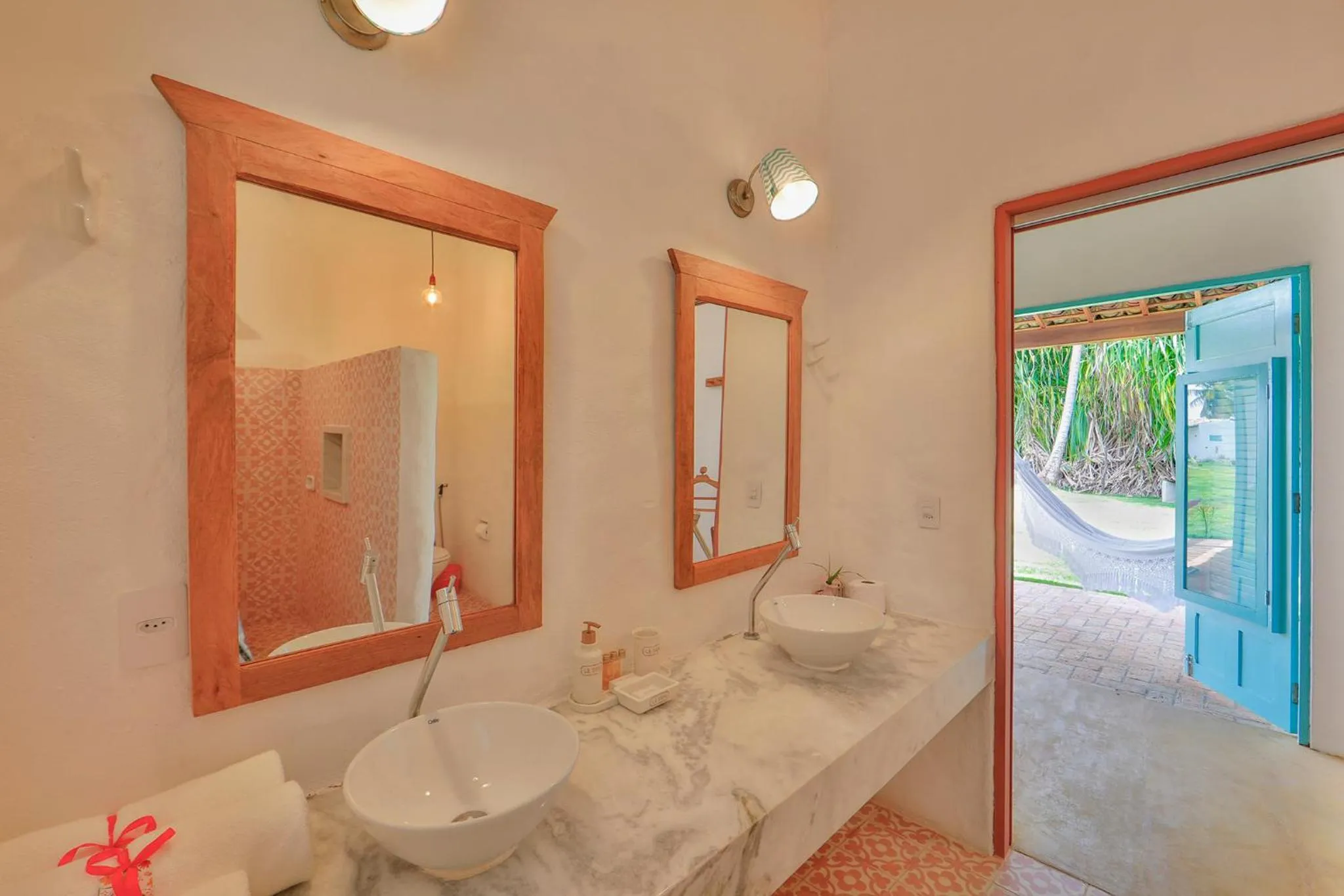 Bathroom in Pousada Patacho