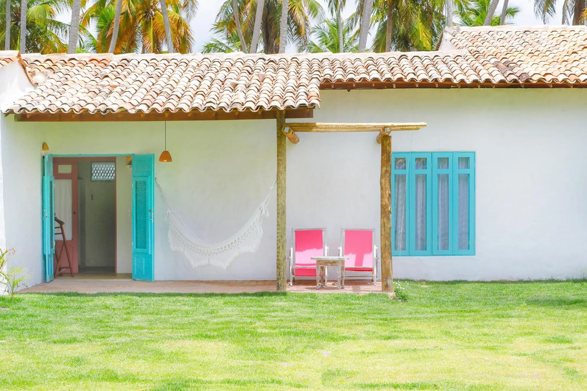 Patio in Pousada Patacho