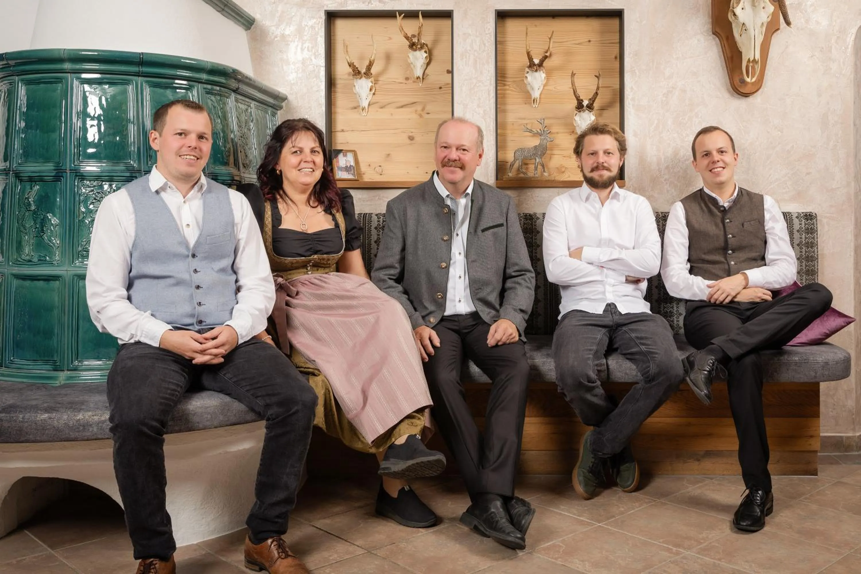 Lobby or reception in Hotel Jäger