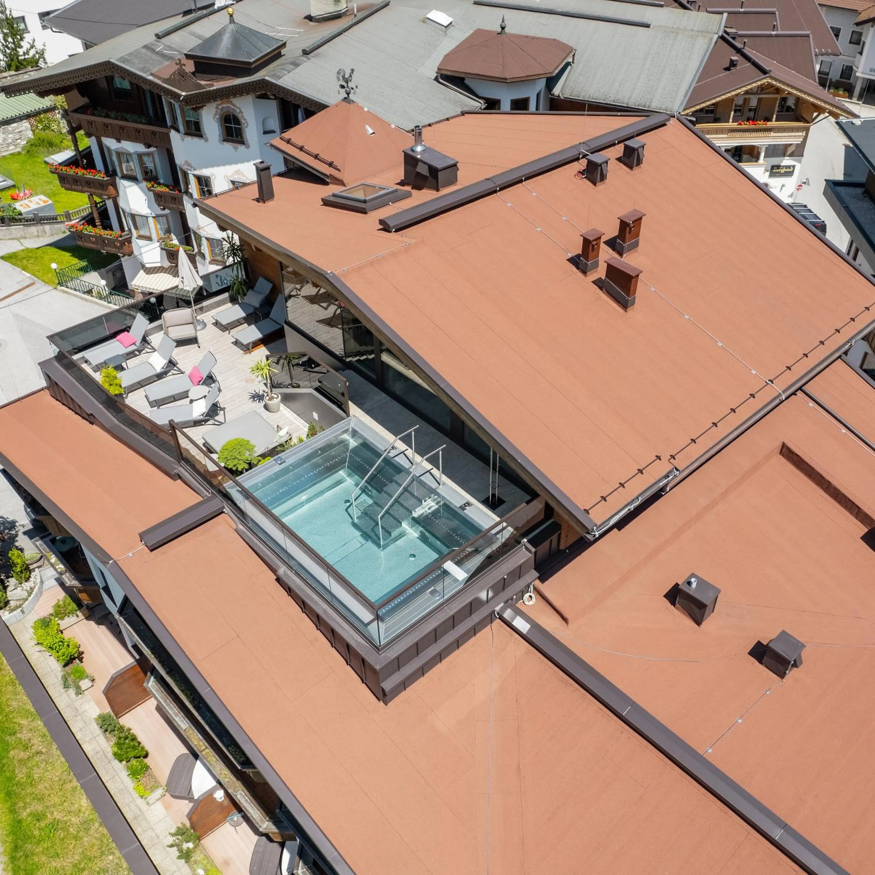 Hot Tub in Hotel Jäger