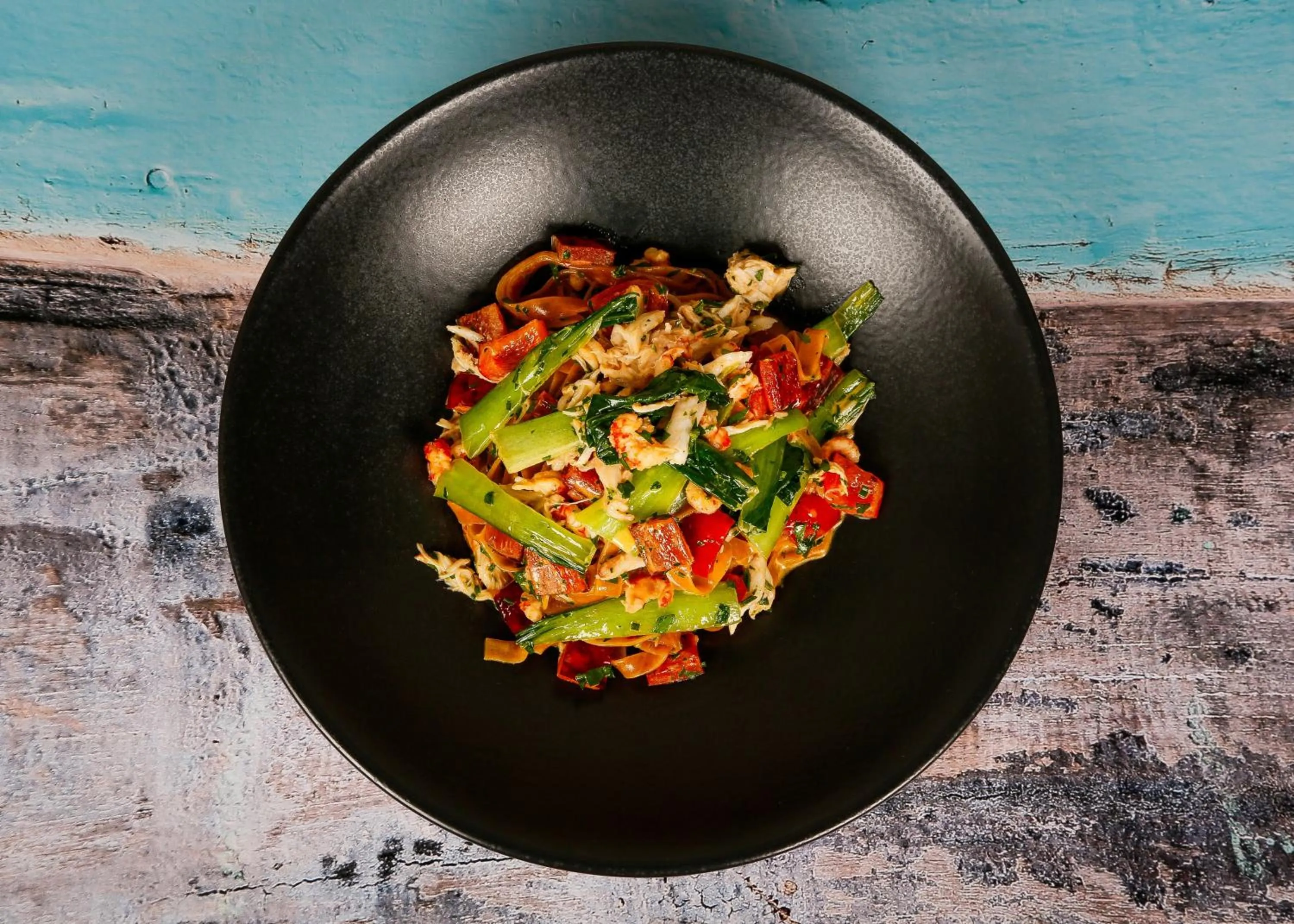 Food close-up in The Five Arrows Hotel