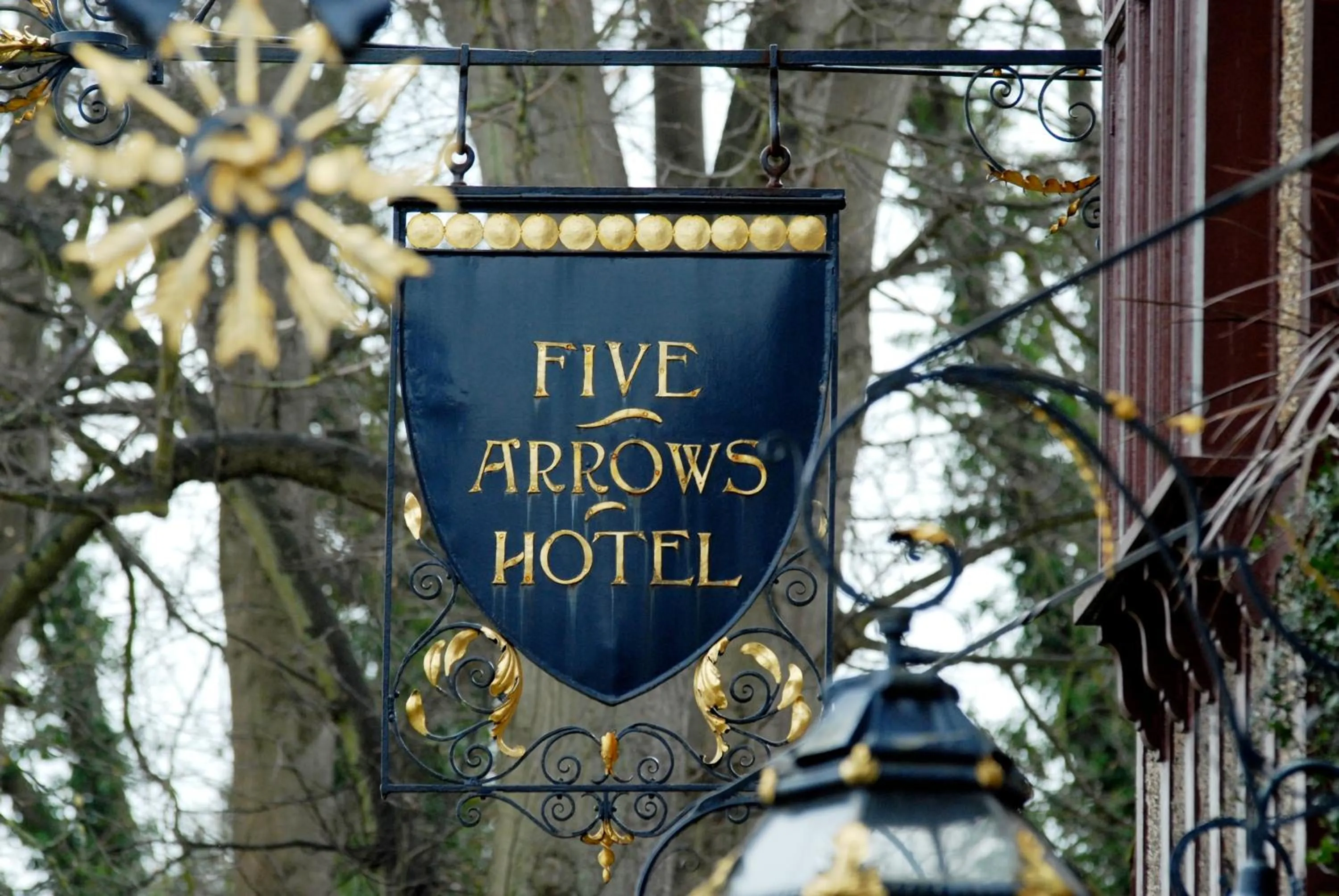 Facade/entrance in The Five Arrows Hotel