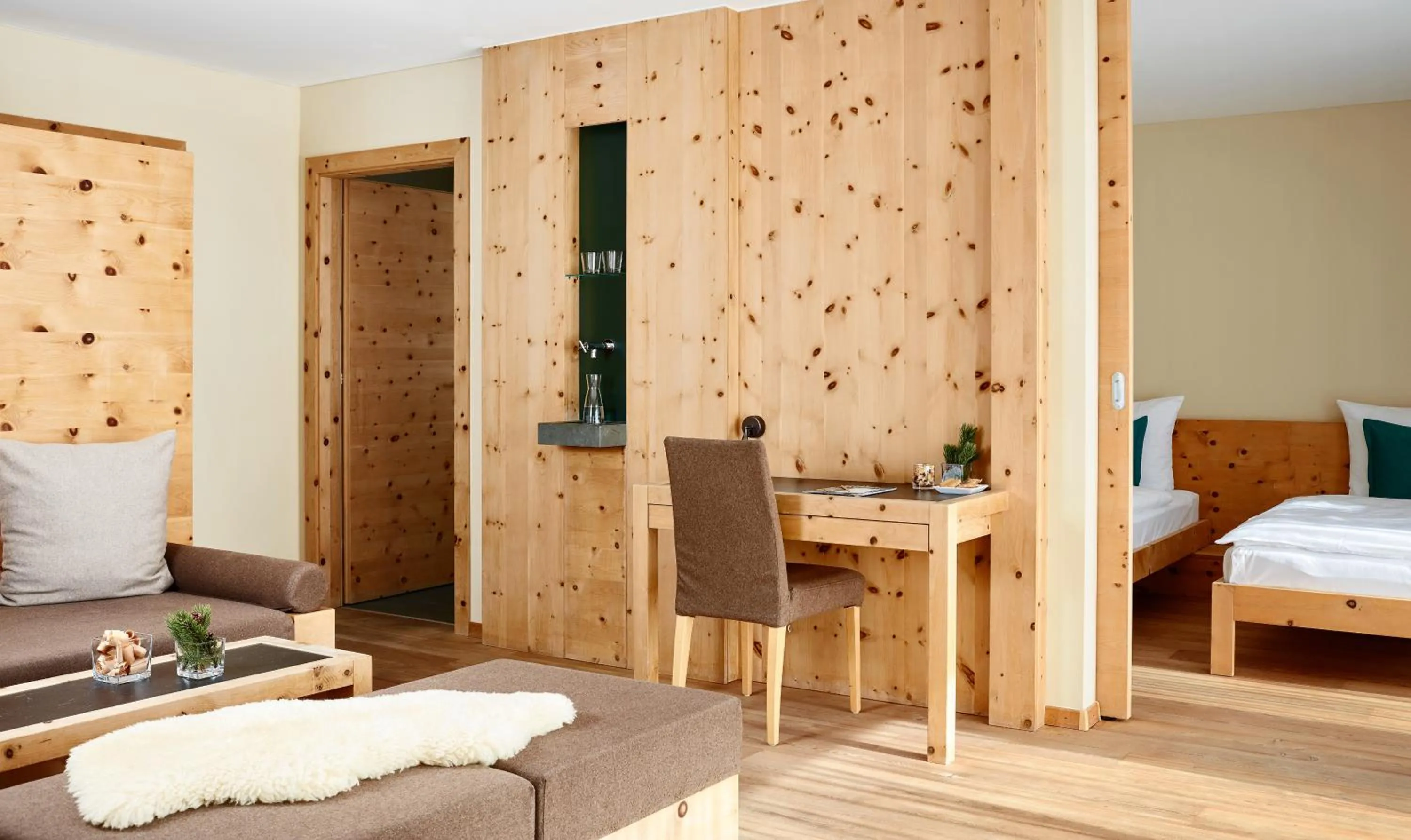 Living room, Bed in Arosea Life Balance Hotel