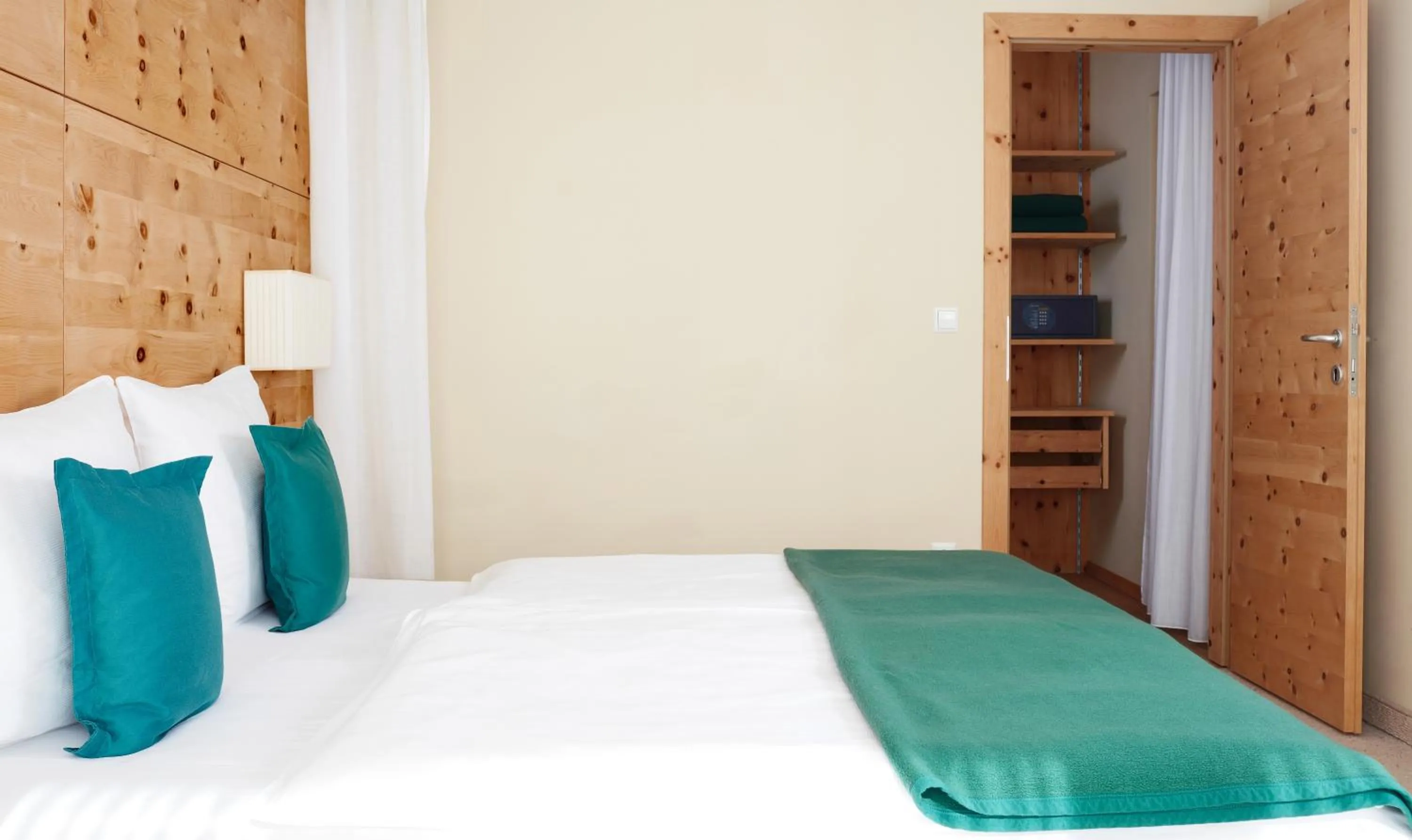 Bed in Arosea Life Balance Hotel