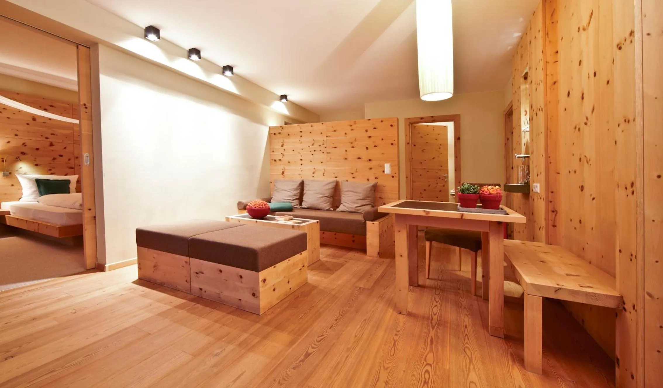 Living room, Bed in Arosea Life Balance Hotel