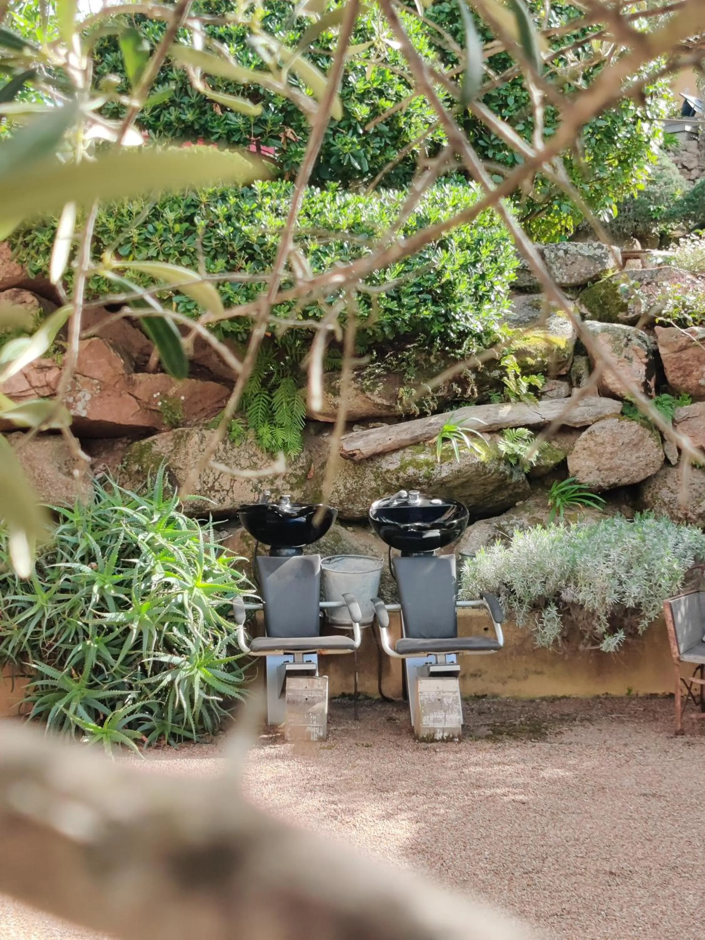 Garden in Le Roc E Fiori Hotel - Teritoria