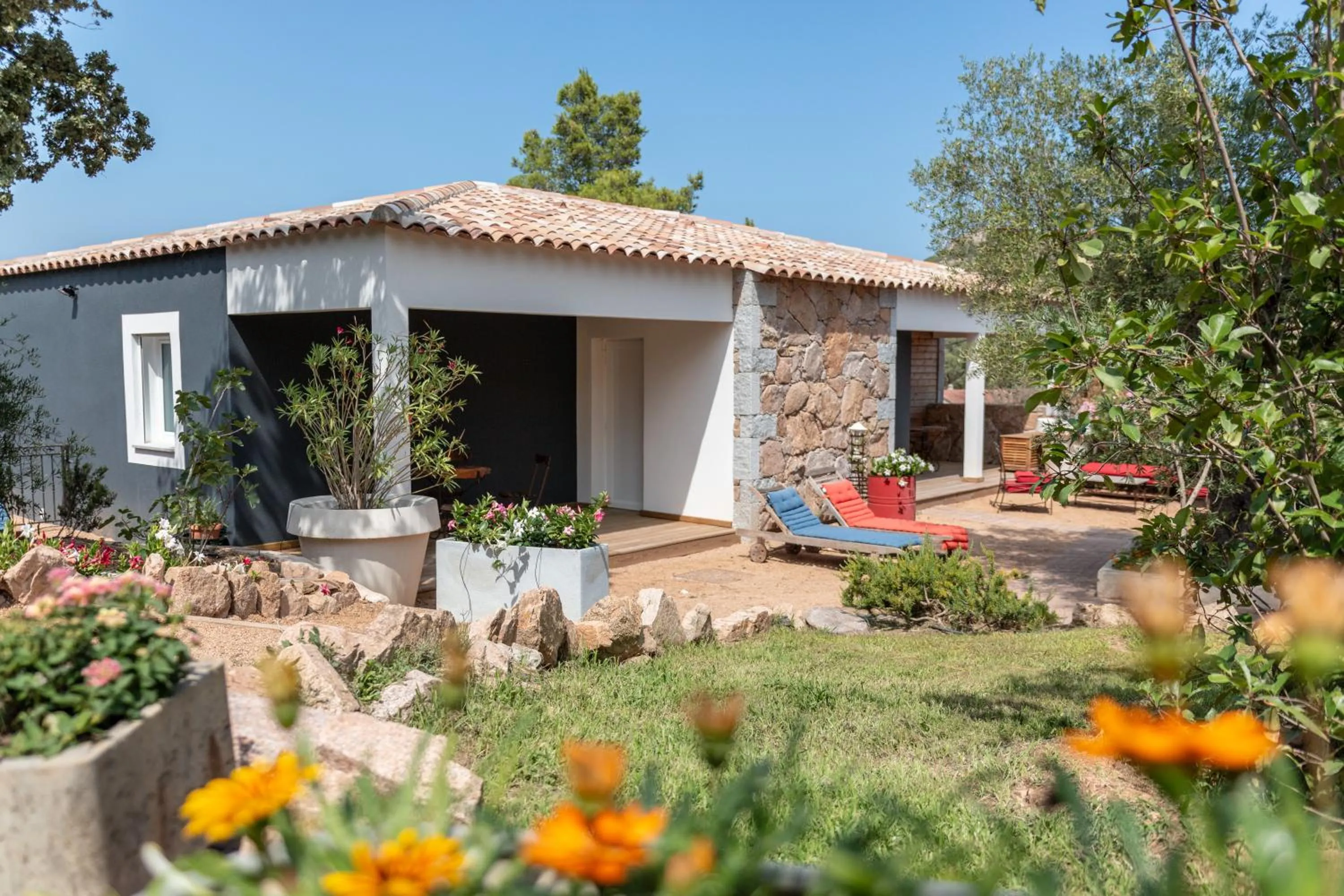 Garden in Le Roc E Fiori Hotel - Teritoria