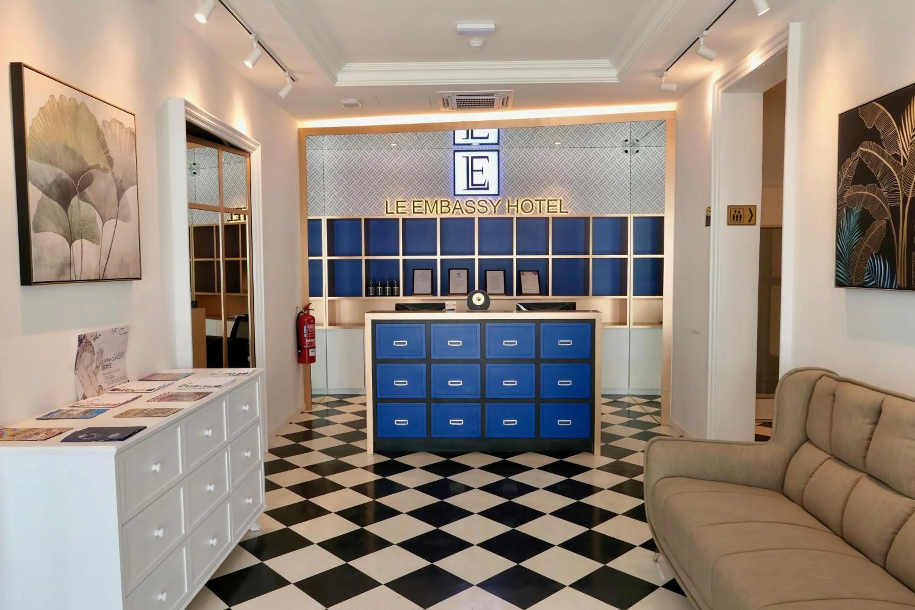 Property logo or sign in Le Embassy Hotel Georgetown