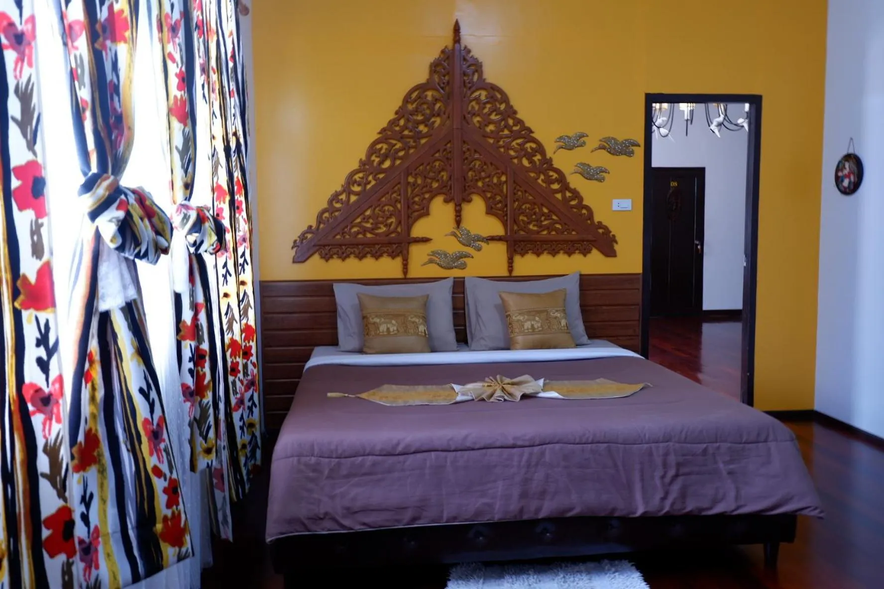 Bed in The Park Ayutthaya Resort And Spa