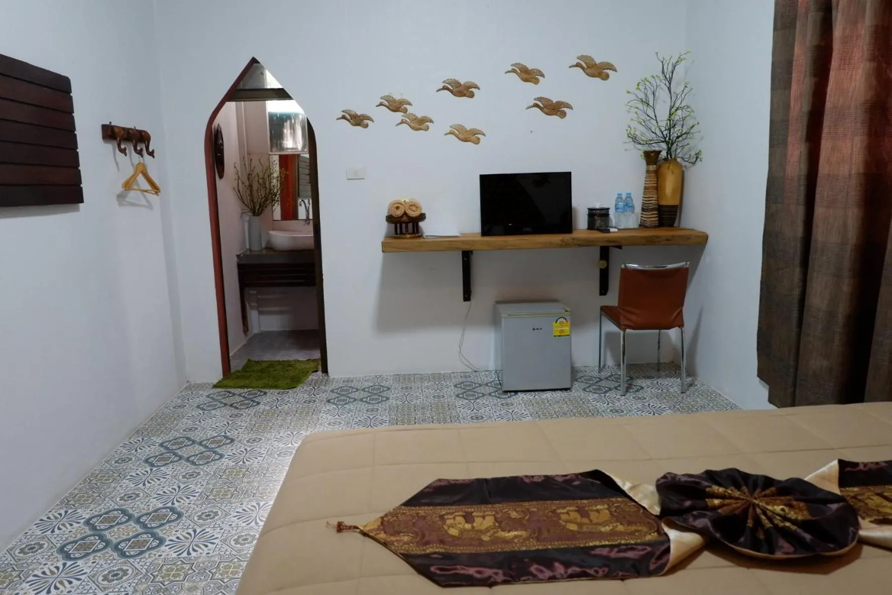 Bed in The Park Ayutthaya Resort And Spa