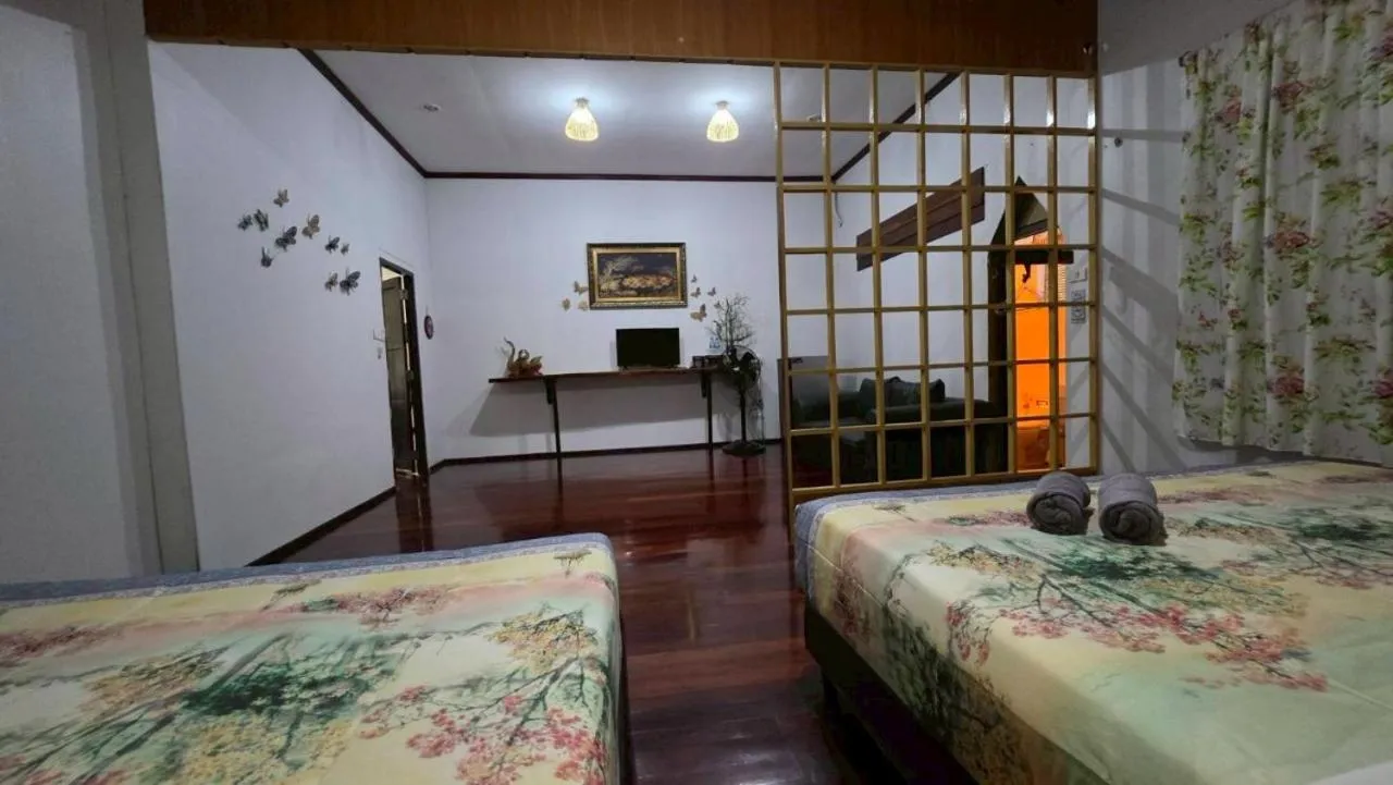 Bed in The Park Ayutthaya Resort And Spa