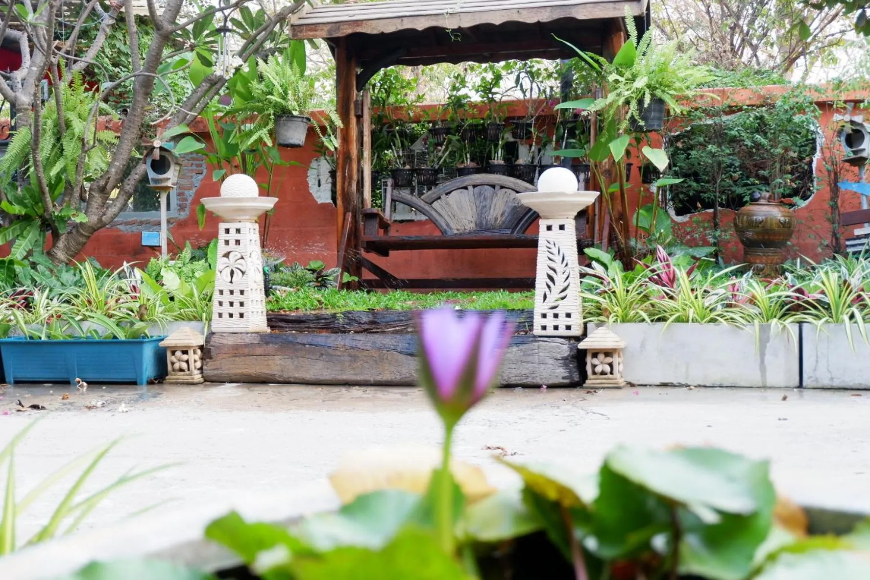 Patio in The Park Ayutthaya Resort And Spa