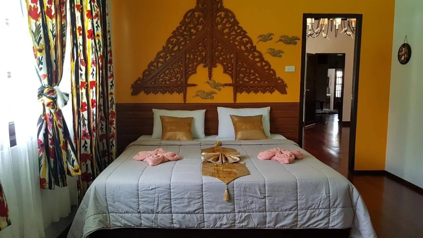 Bed in The Park Ayutthaya Resort And Spa