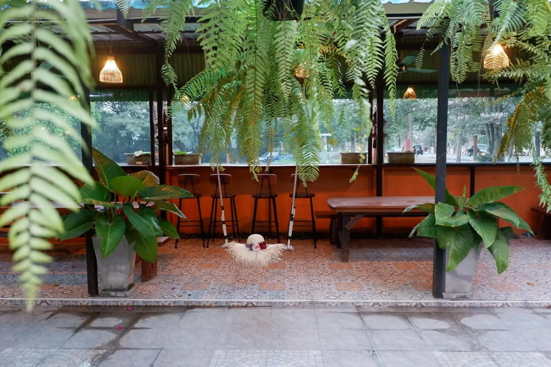 Patio in The Park Ayutthaya Resort And Spa