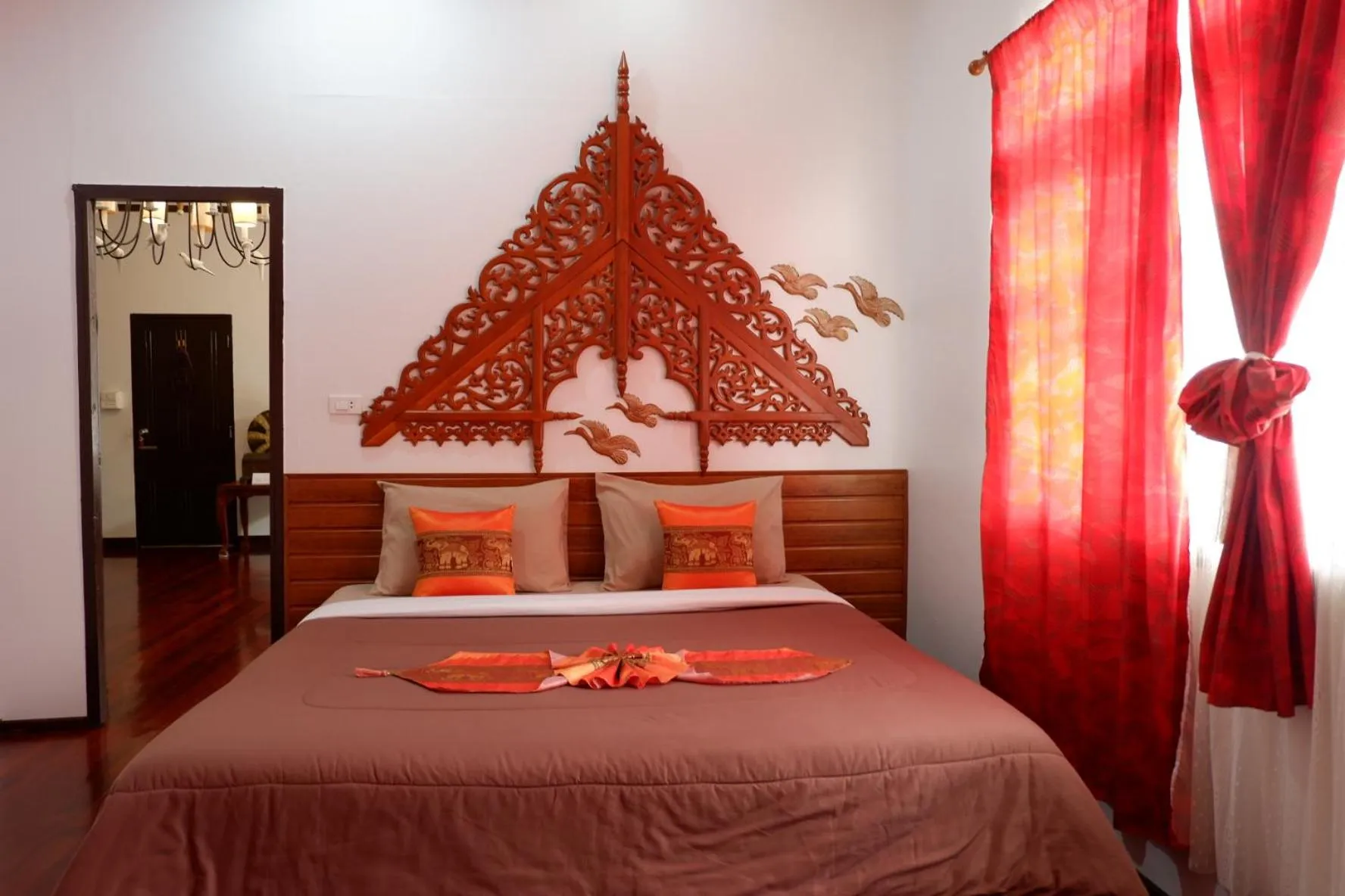 Bed in The Park Ayutthaya Resort And Spa