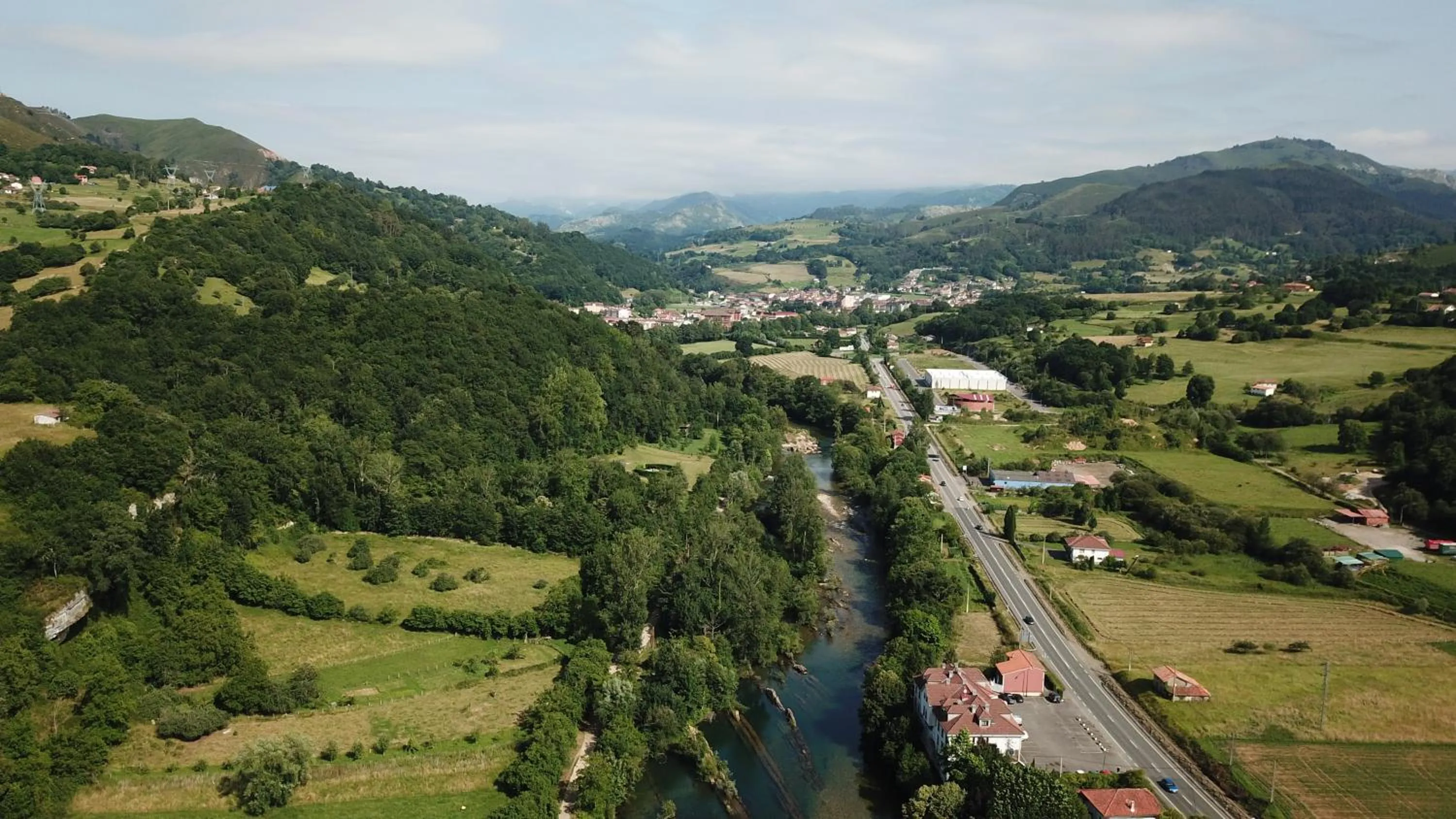 Natural landscape in Hotel Capitán