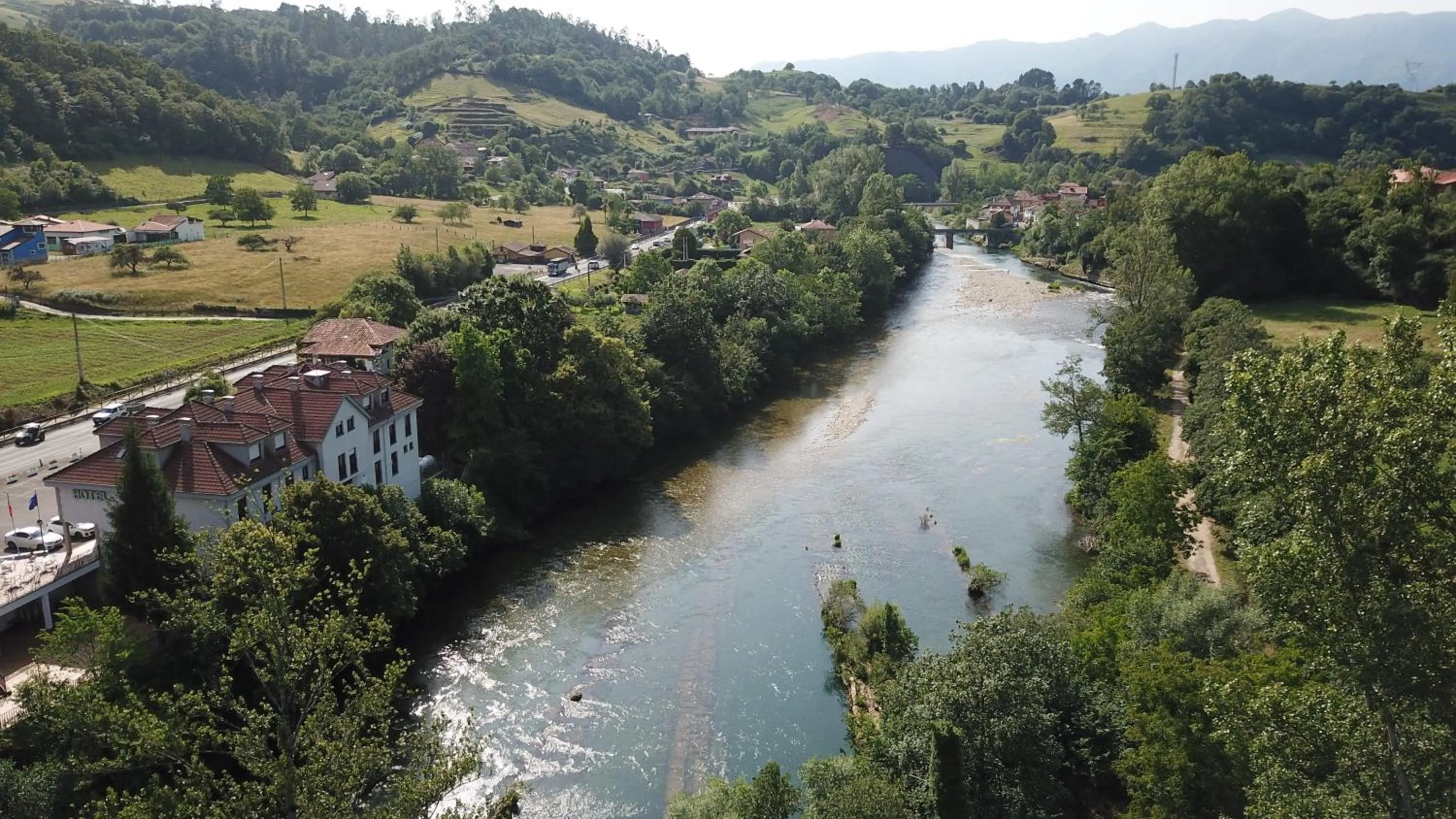 Natural landscape in Hotel Capitán