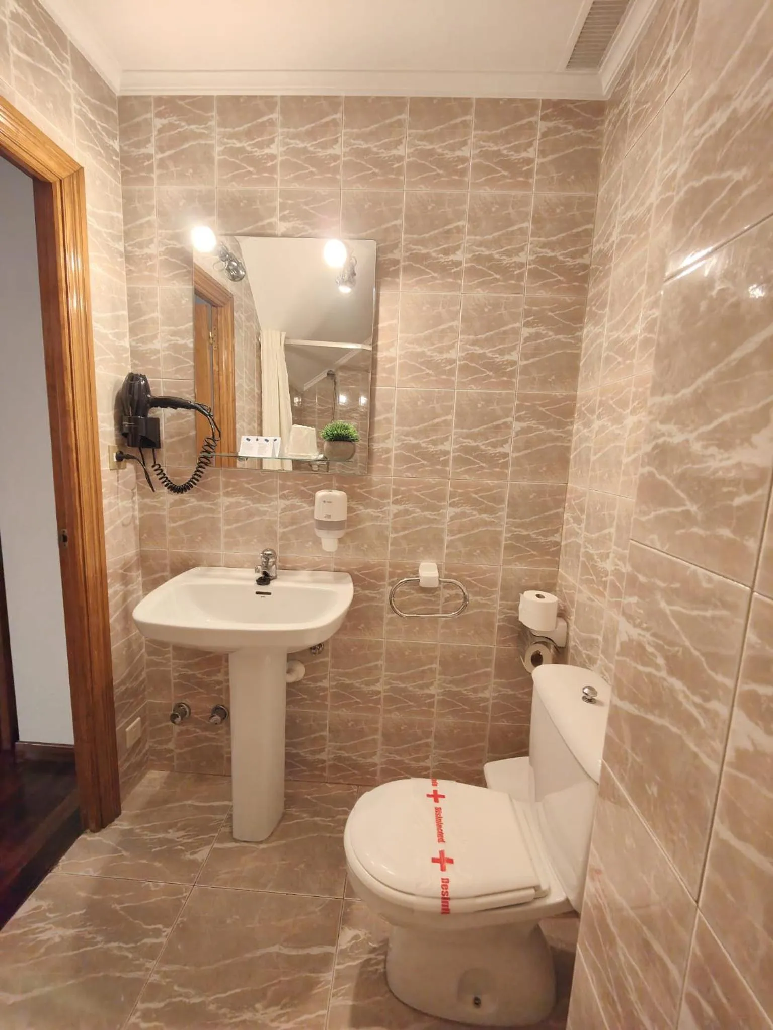 Bathroom in Hotel Capitán
