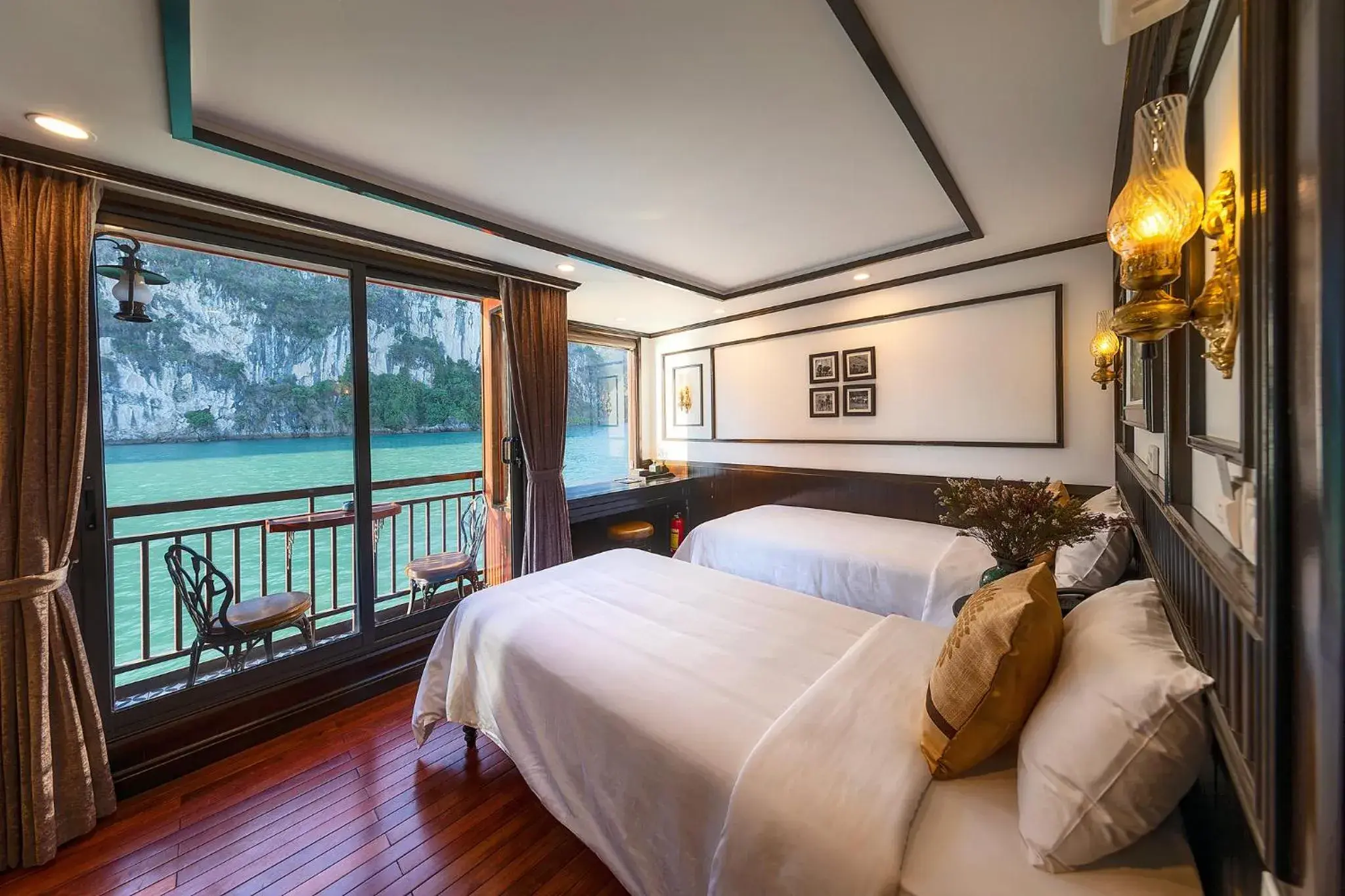 Executive Double or Twin Room with Private Balcony - single occupancy in Sena Cruises - Wonder On Lan Ha Bay Executive Double or Twin Room with Private Balcony - single occupancy in Sena Cruises - Wonder On Lan Ha Bay