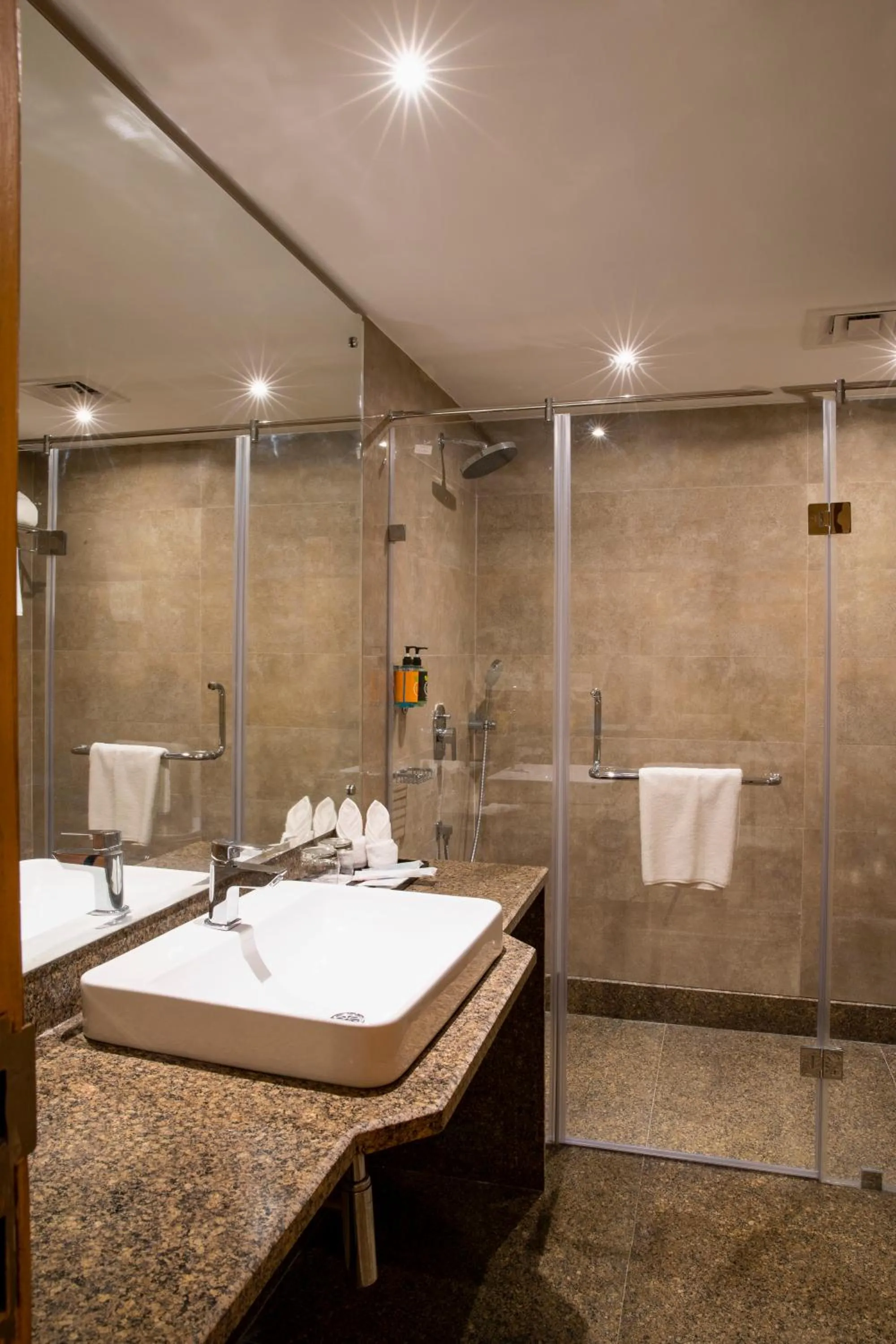 Shower in Regenta Central Cassia Zirakpur Chandigarh