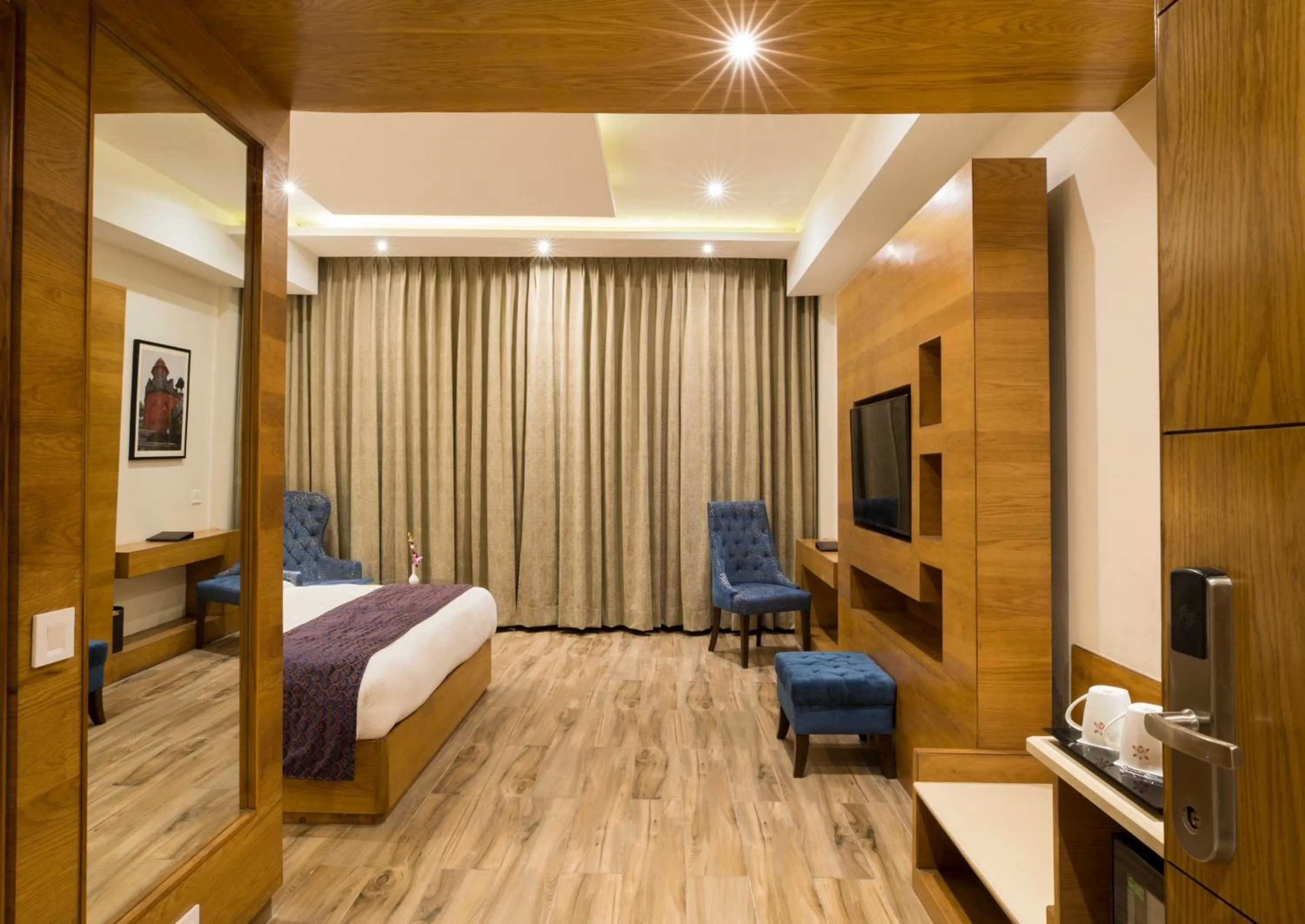 Bed in Regenta Central Cassia Zirakpur Chandigarh