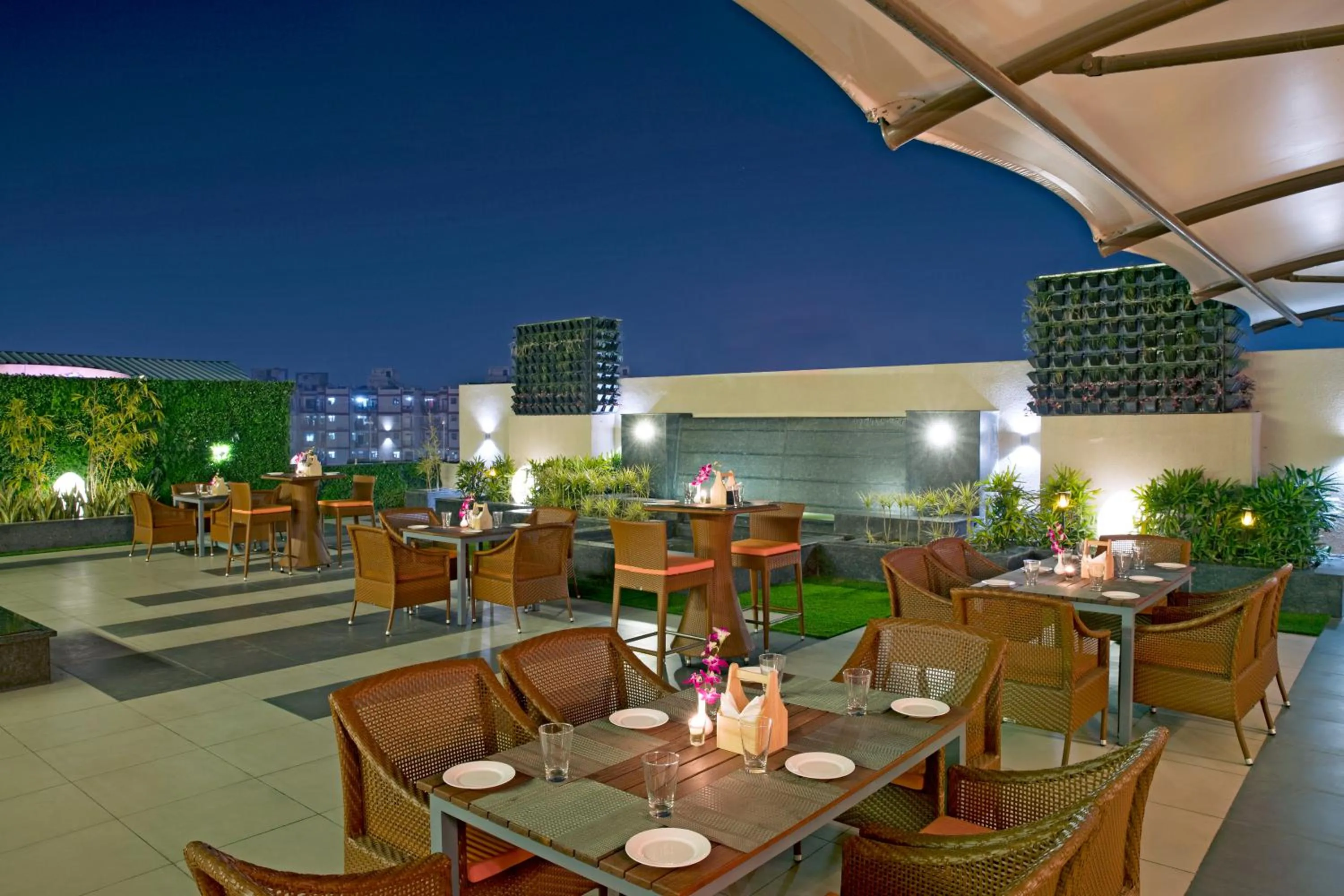 Patio in Regenta Central Cassia Zirakpur Chandigarh