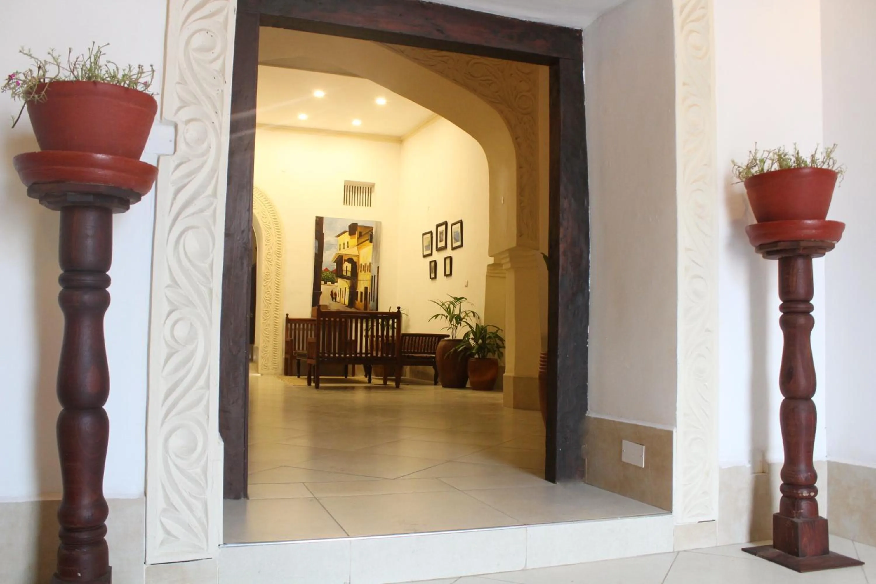 Lobby or reception in Smiles Stone Town Hotel