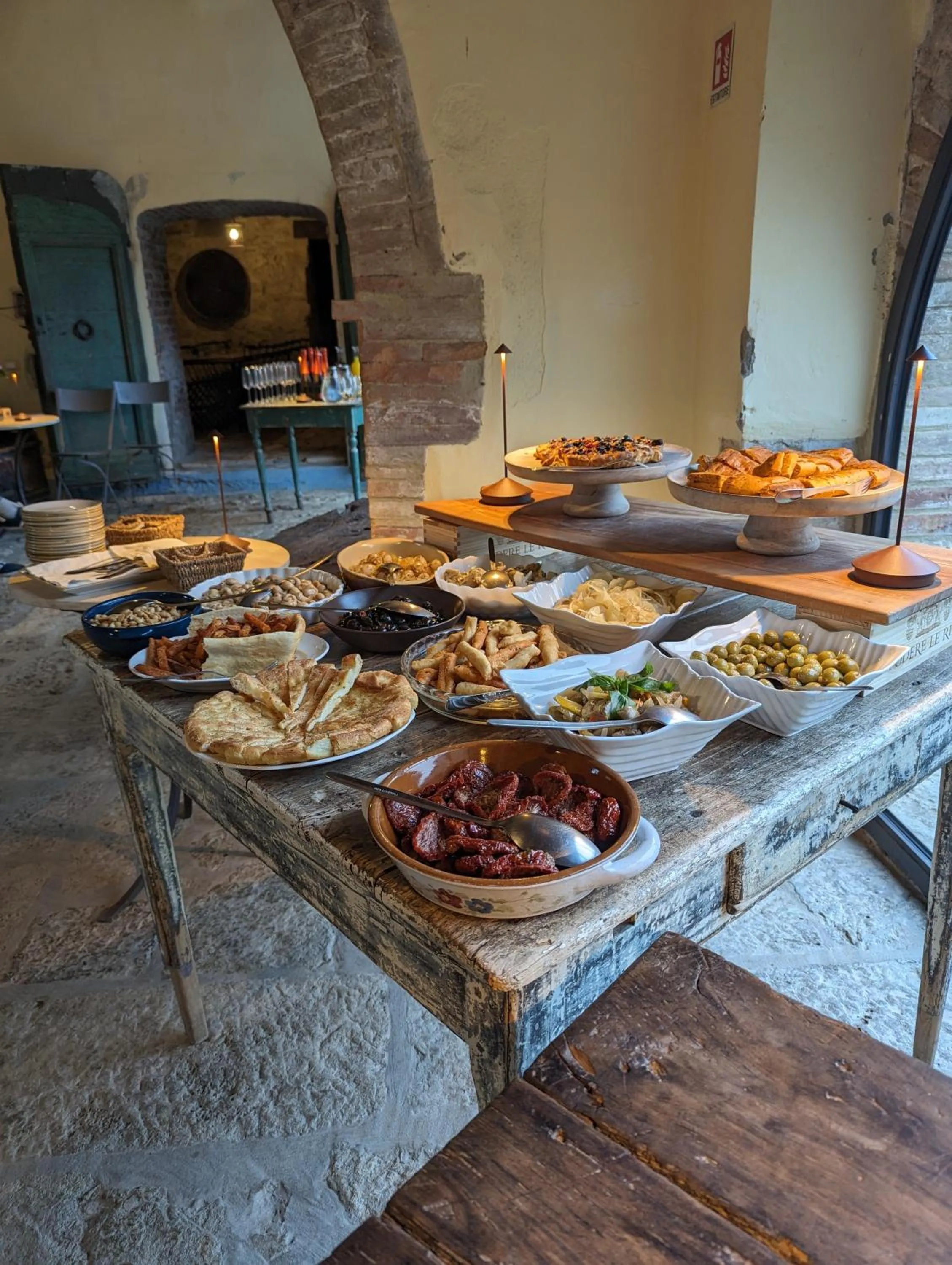 Restaurant/places to eat in Podere Spedalone