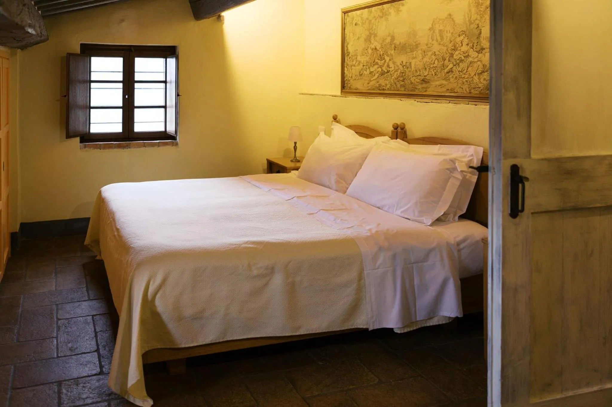 Bed in Podere Spedalone