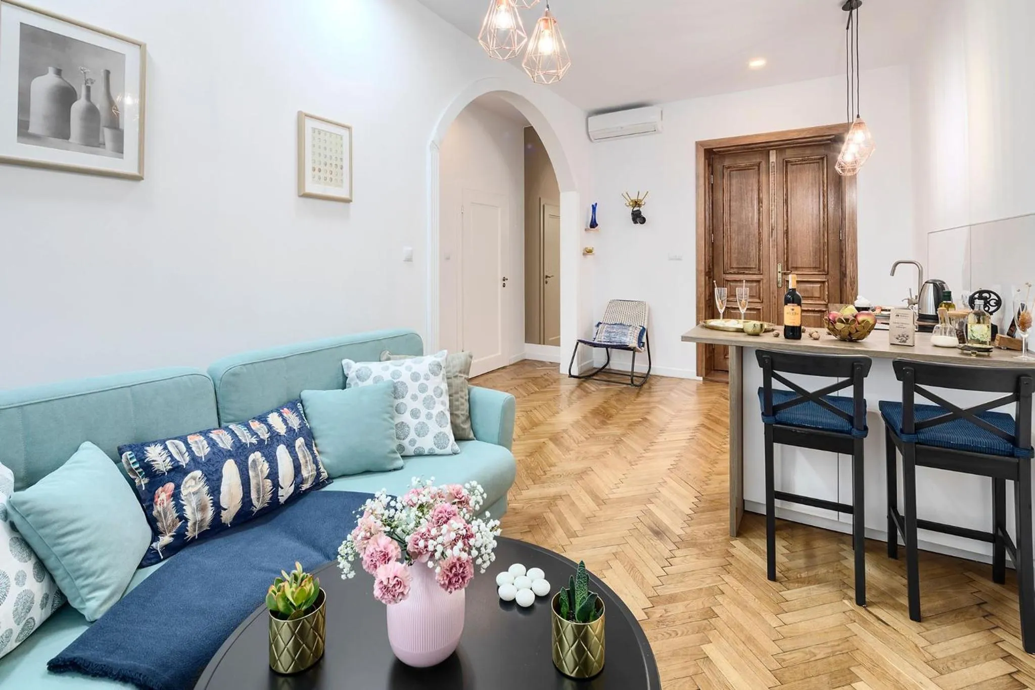 Kitchen or kitchenette in Platinum Suites