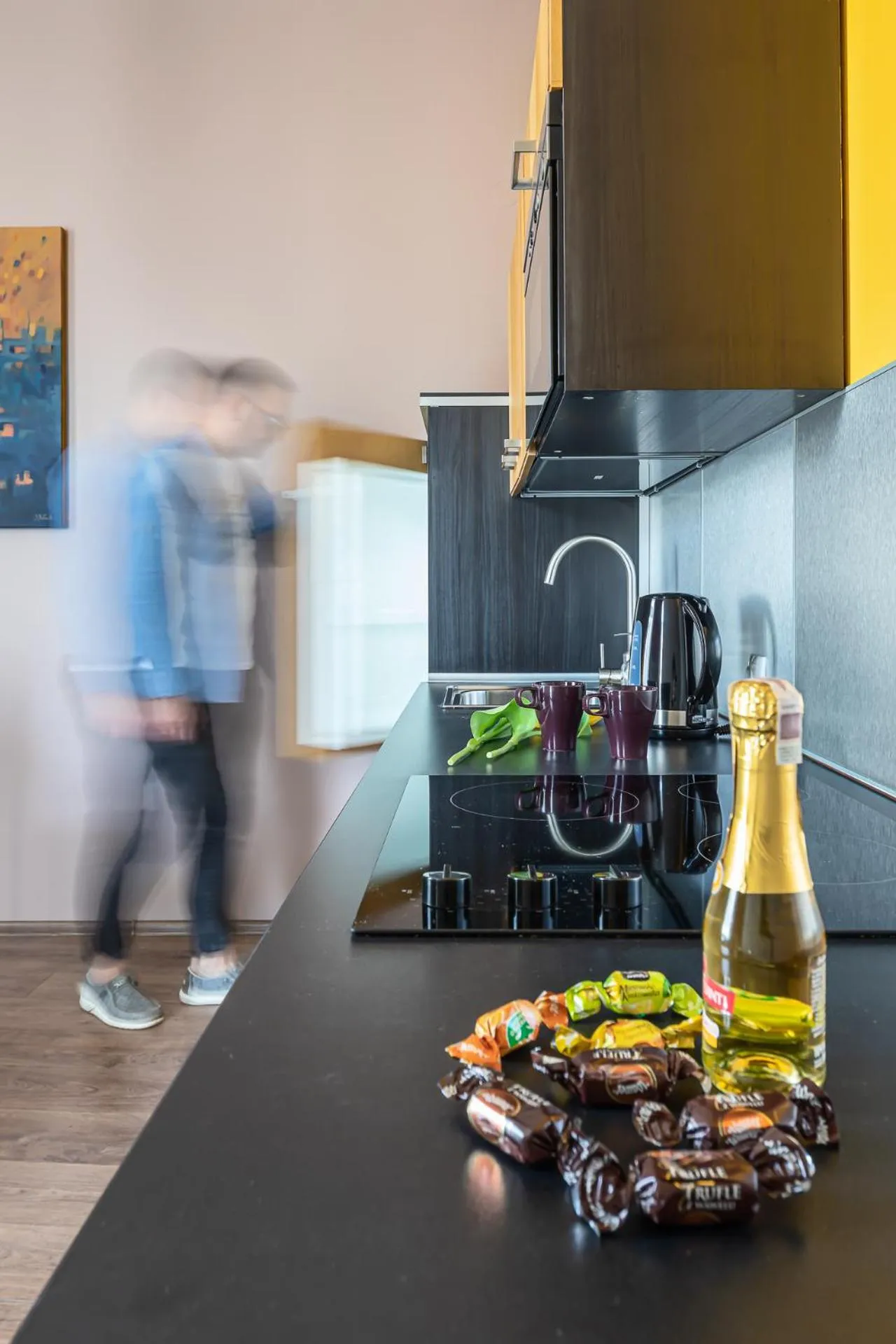 Kitchen or kitchenette in Platinum Suites