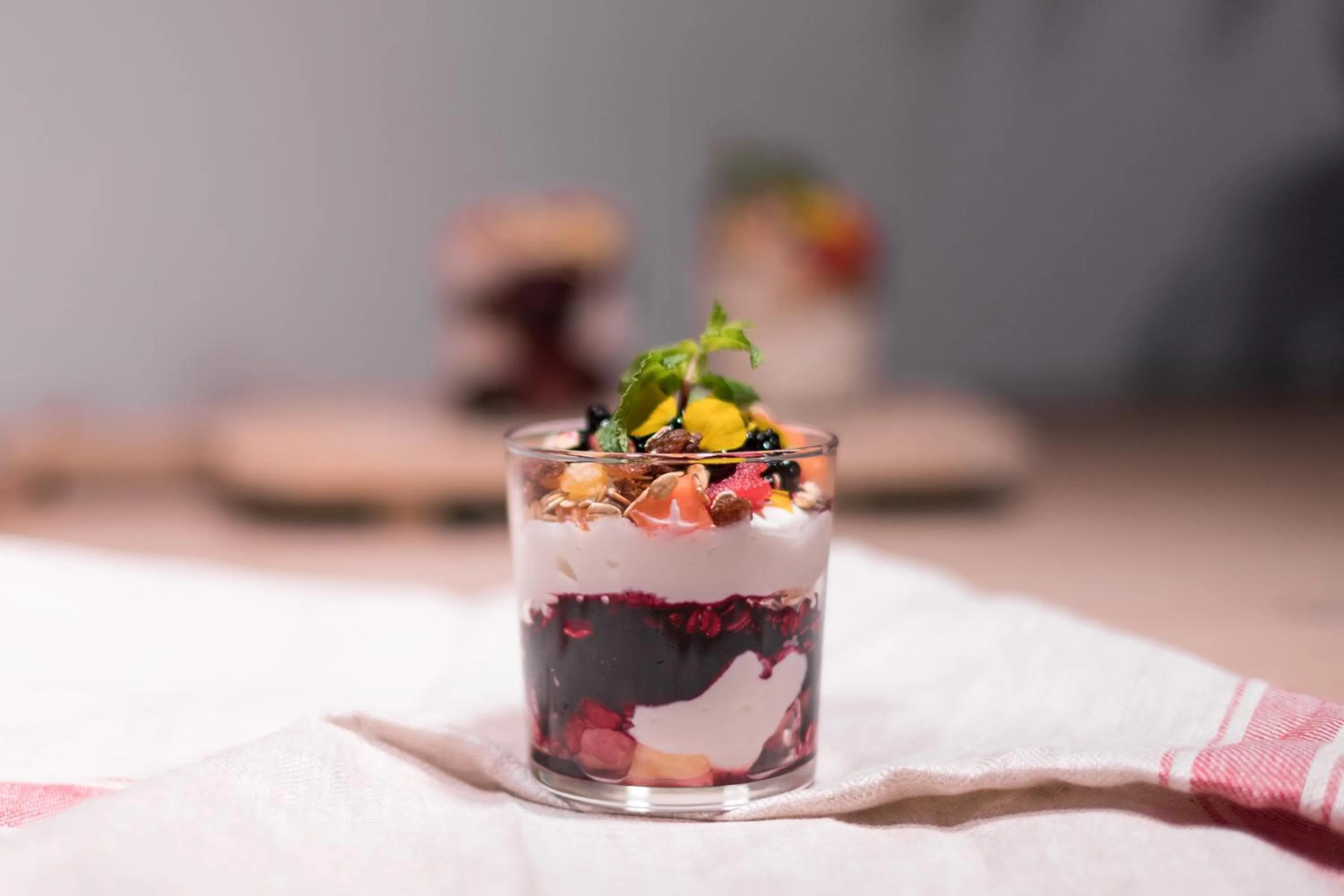 Food close-up in Via Suites