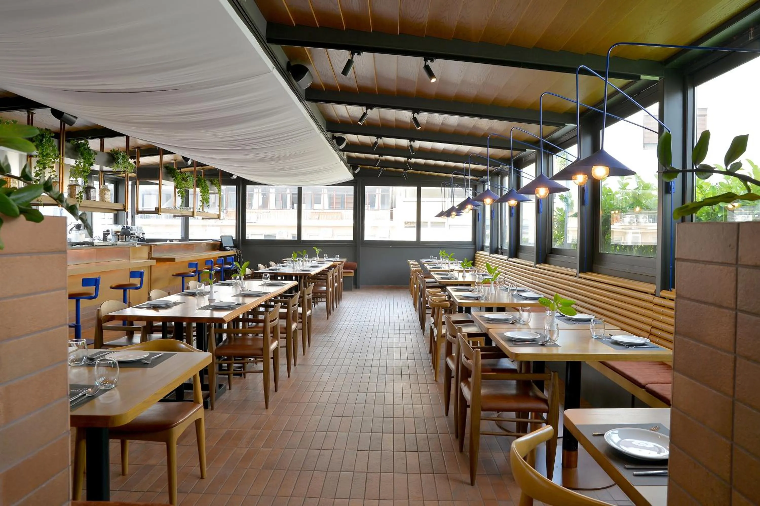 Restaurant/places to eat in The Editor Hotel Athens