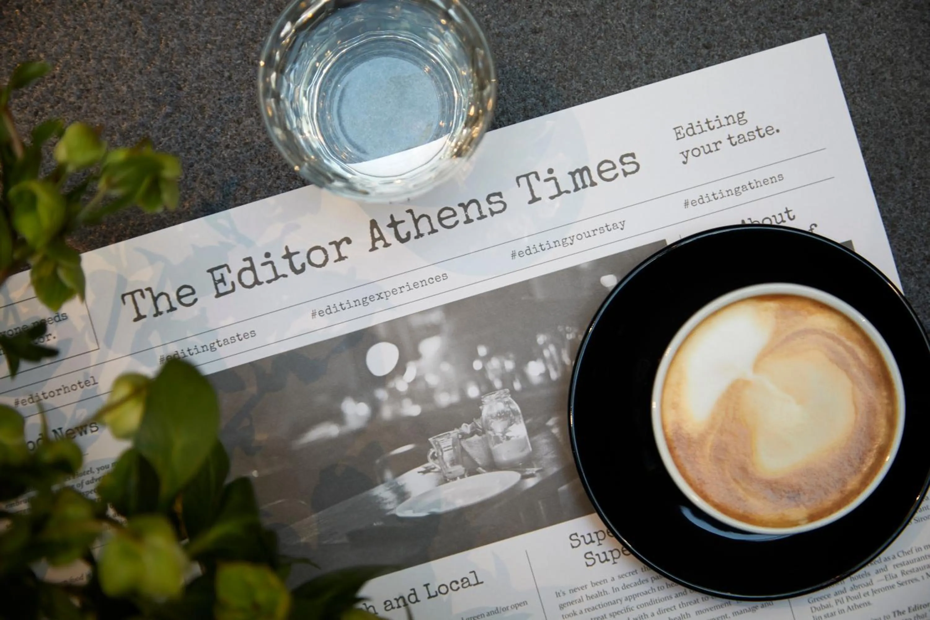 Property logo or sign in The Editor Hotel Athens