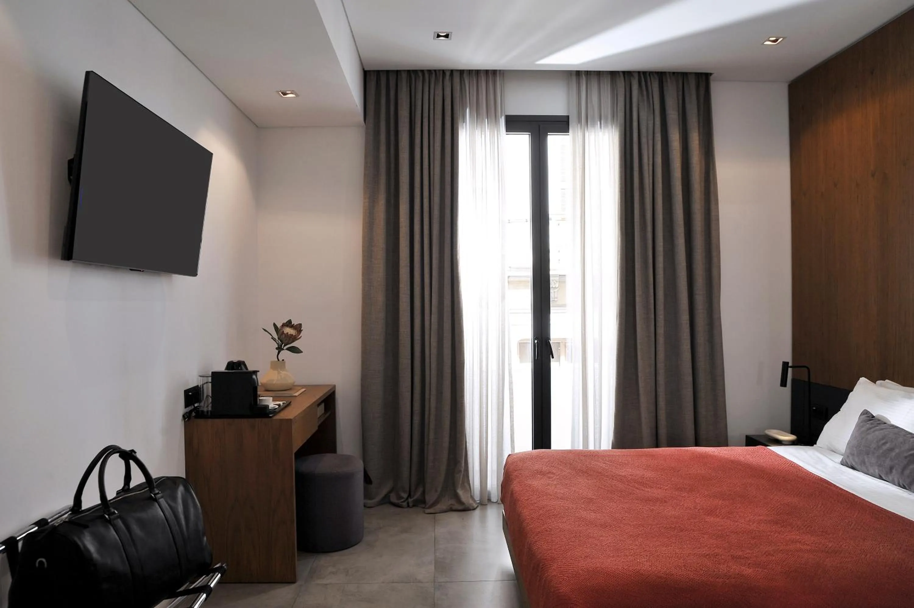 Bedroom, Bed in The Editor Hotel Athens