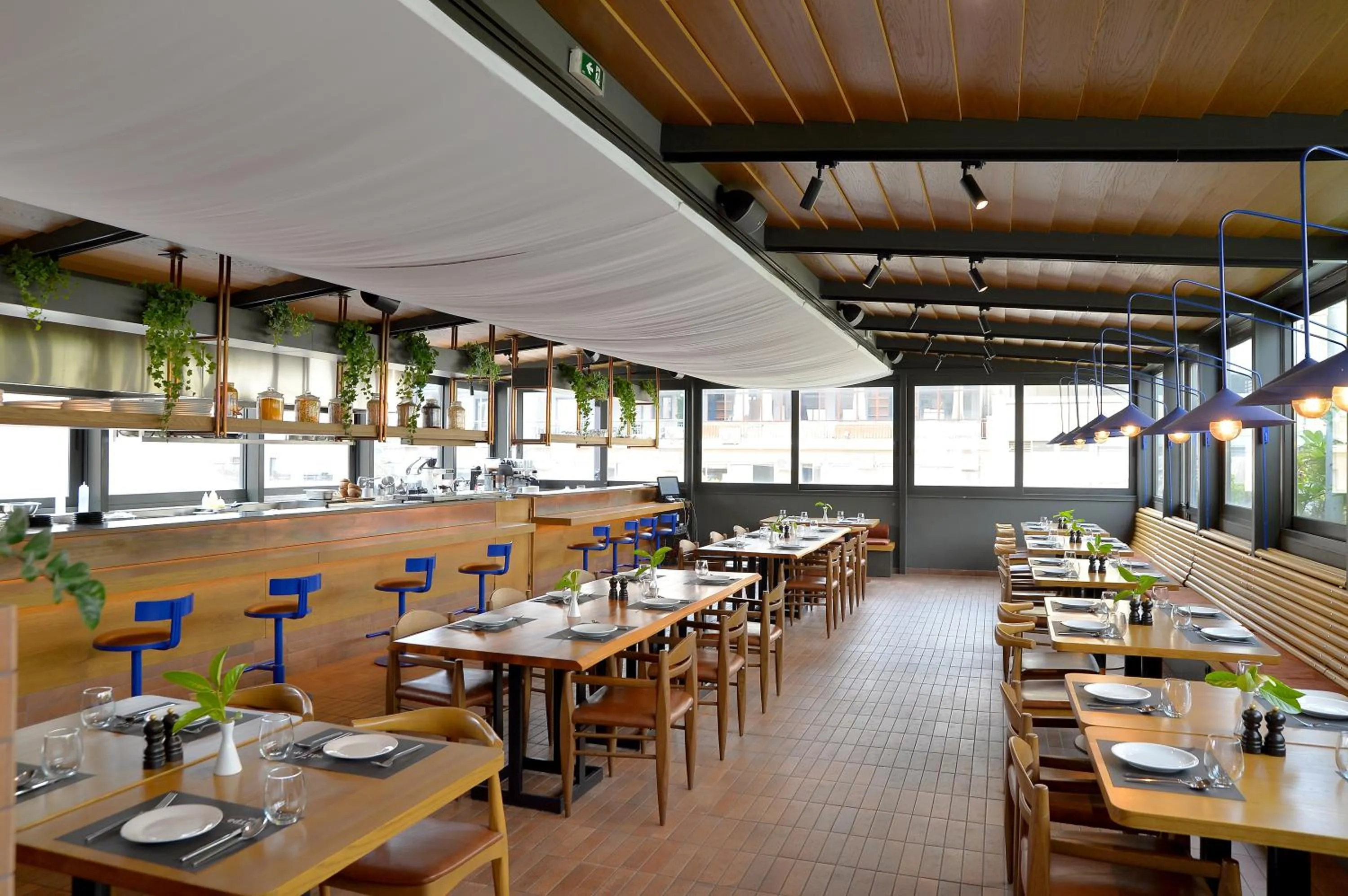 Restaurant/places to eat in The Editor Hotel Athens