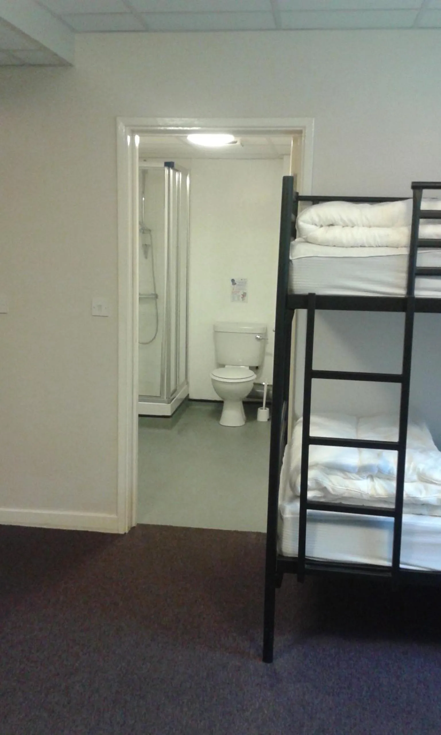 Bed in Alnwick Youth Hostel