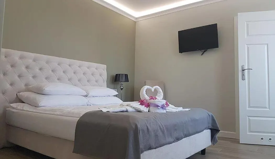 Bed in Pokoje Amore Residence
