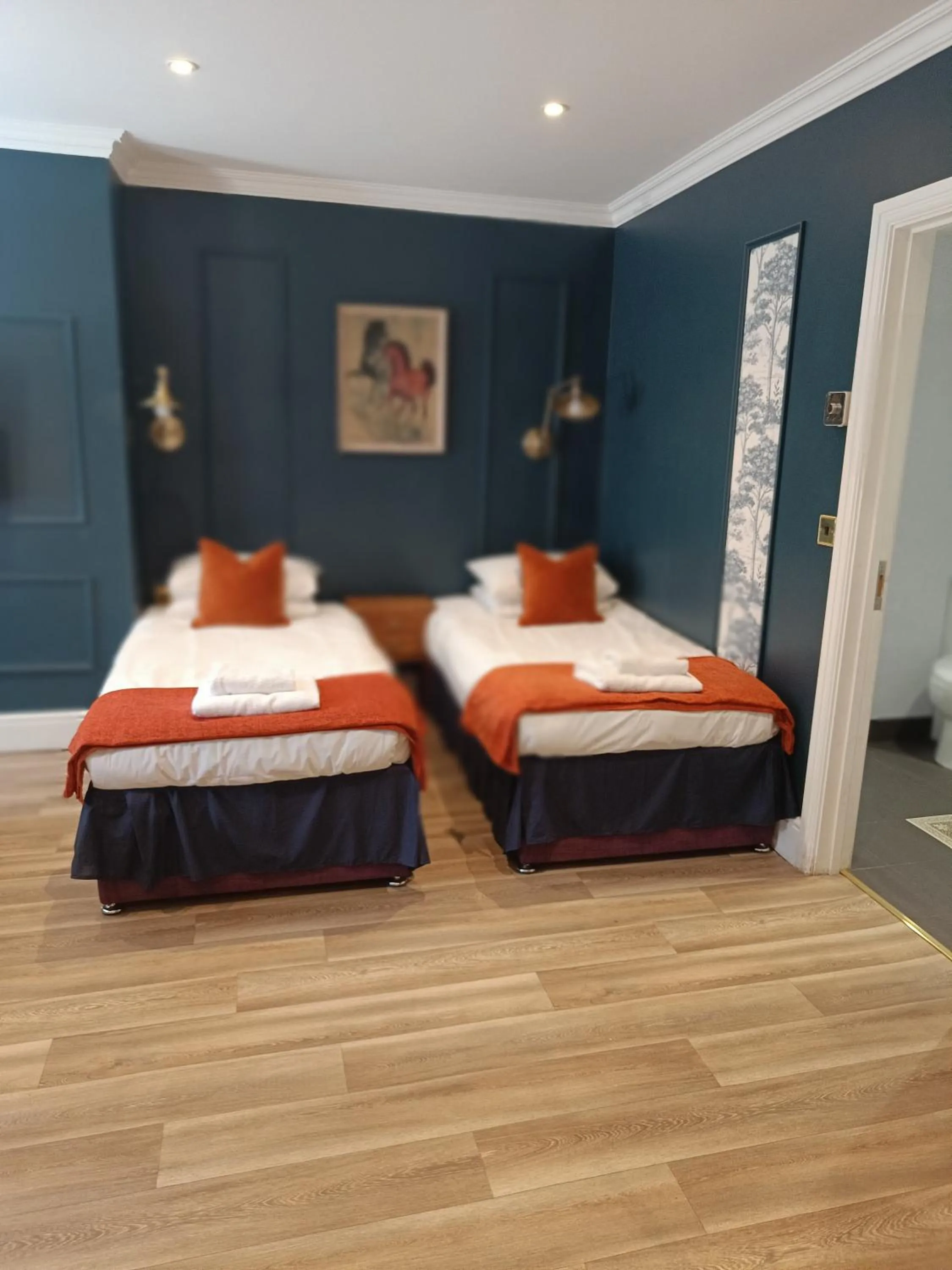 Bed in Rooms on The Prom