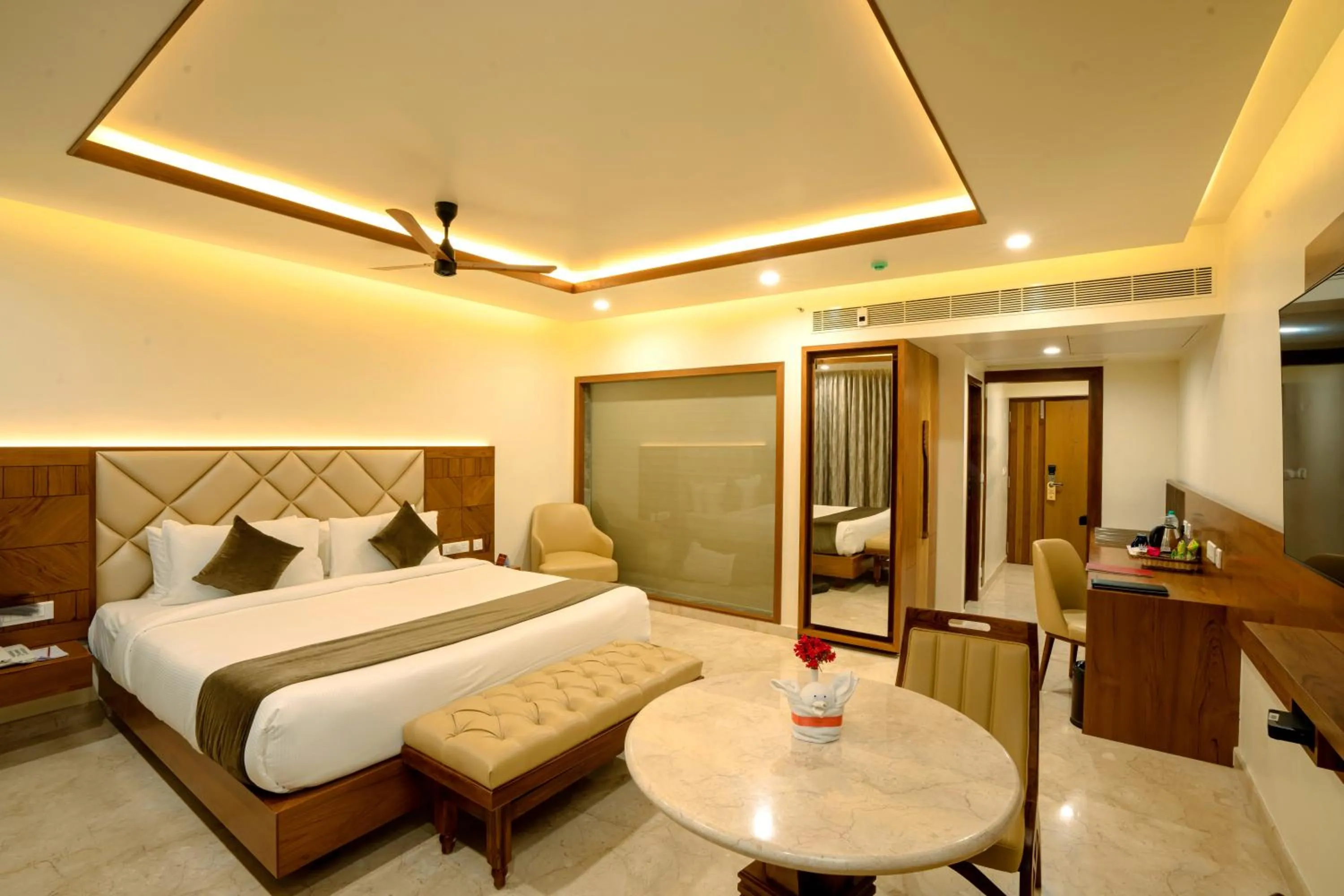 Bedroom, Bed in Annai Resorts & Spa