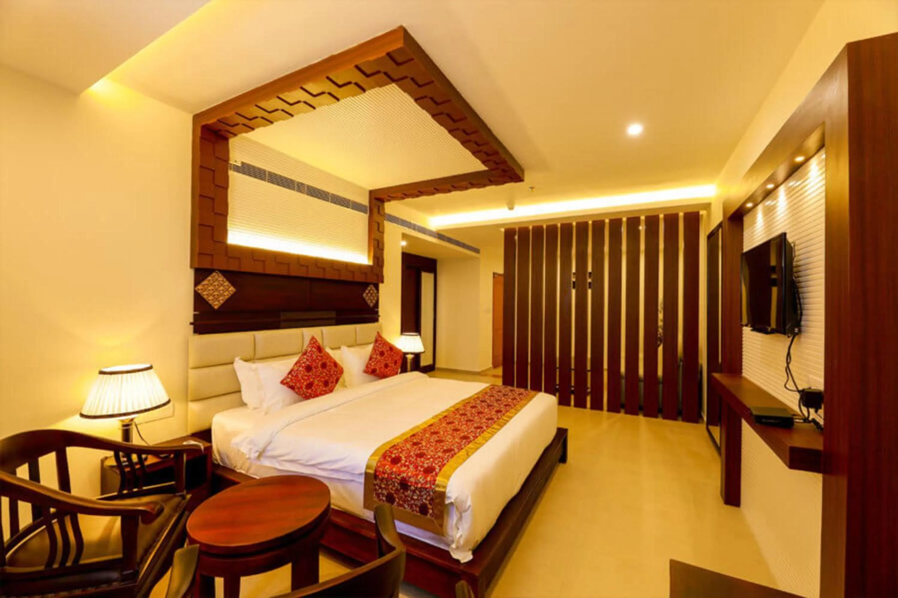 Bedroom, Bed in Annai Resorts & Spa