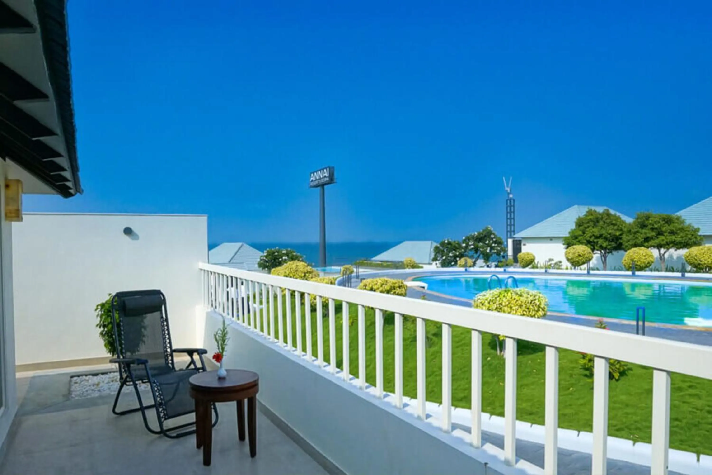 Balcony/Terrace in Annai Resorts & Spa