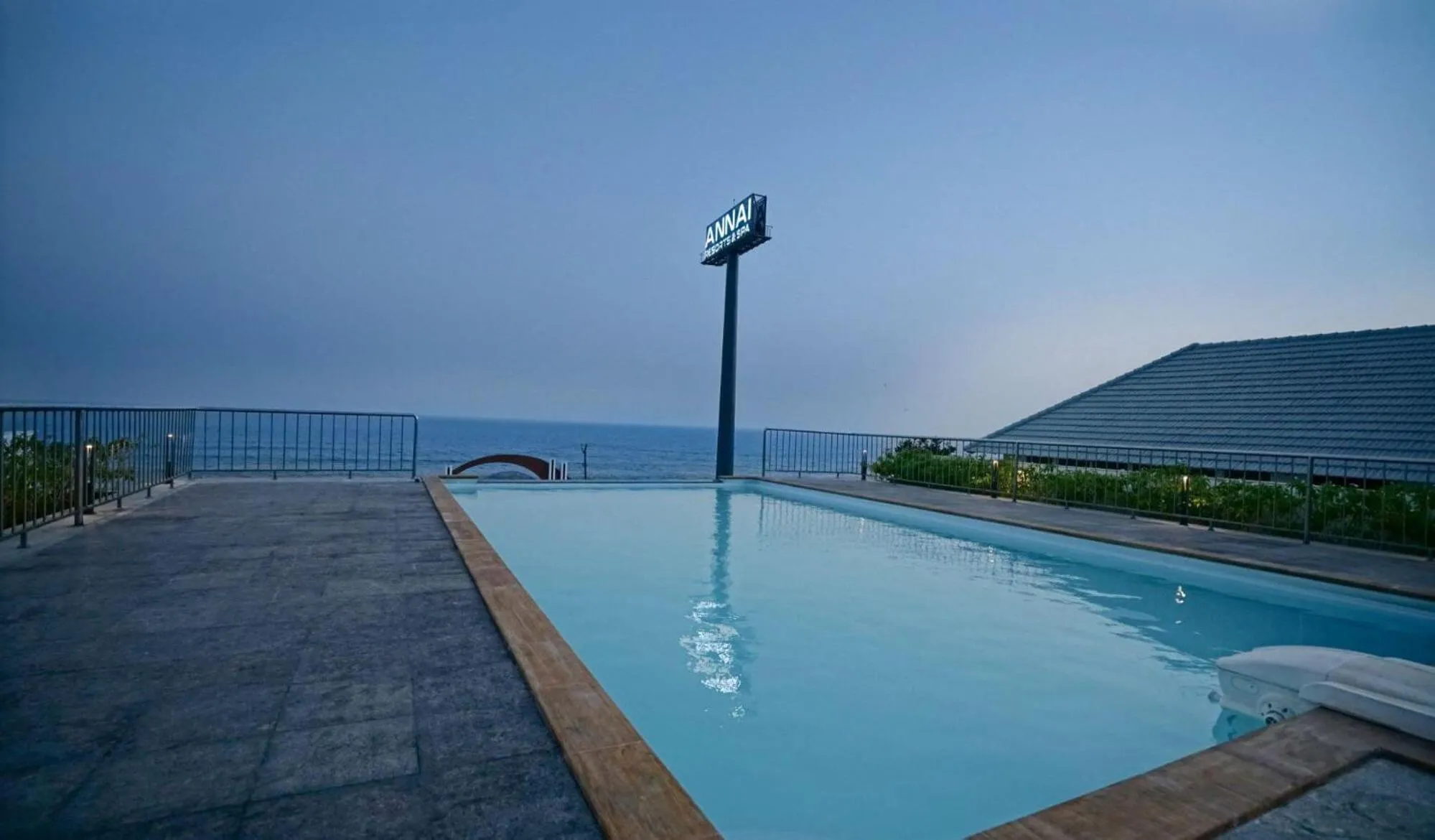 Pool view in Annai Resorts & Spa