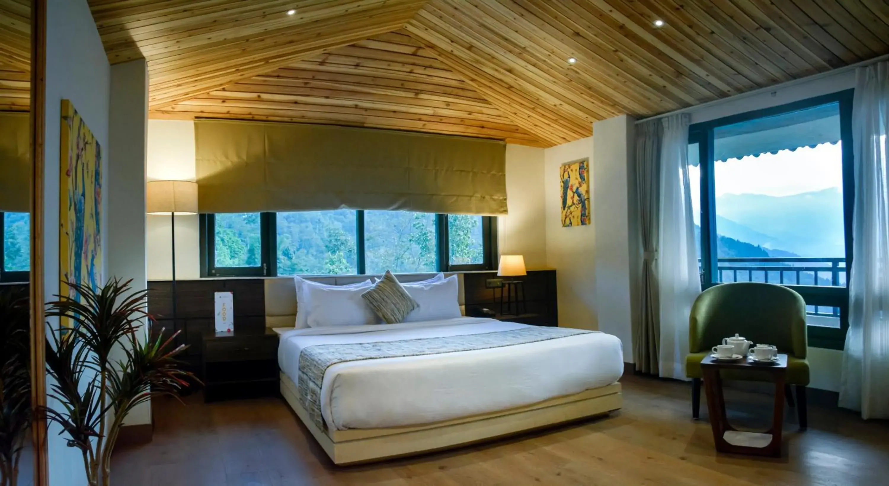 Queen Room in Udaan Olive Hotel & Spa, Pelling Queen Room in Udaan Olive Hotel & Spa, Pelling