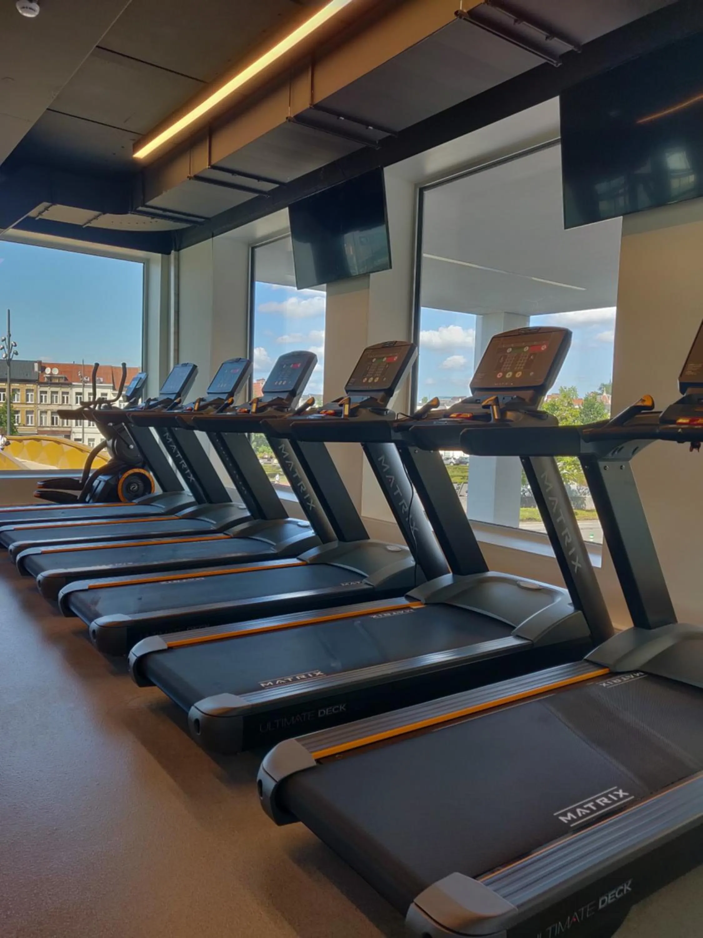Fitness centre/facilities in Radisson Hotel Antwerp Berchem