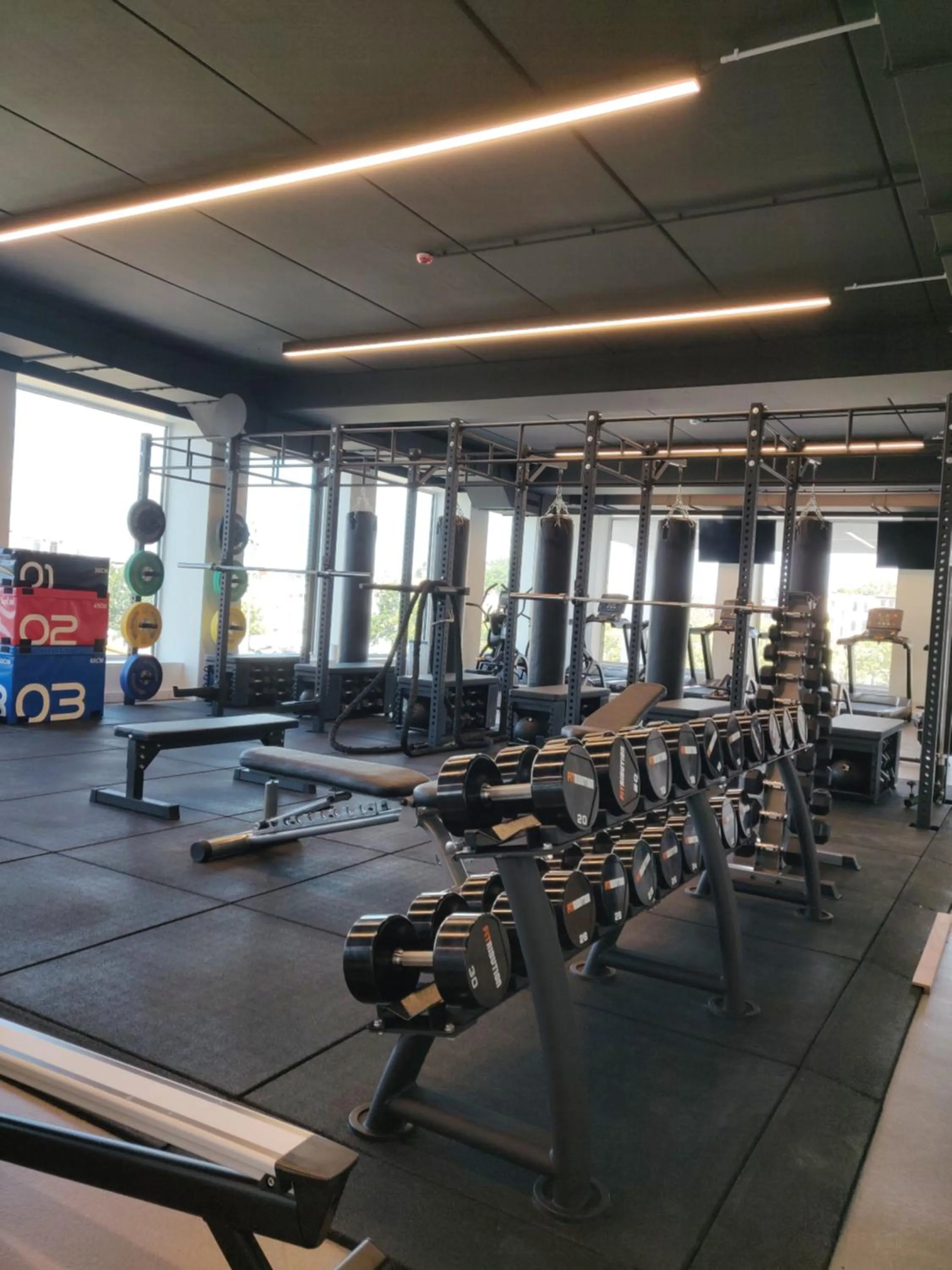 Fitness centre/facilities in Radisson Hotel Antwerp Berchem